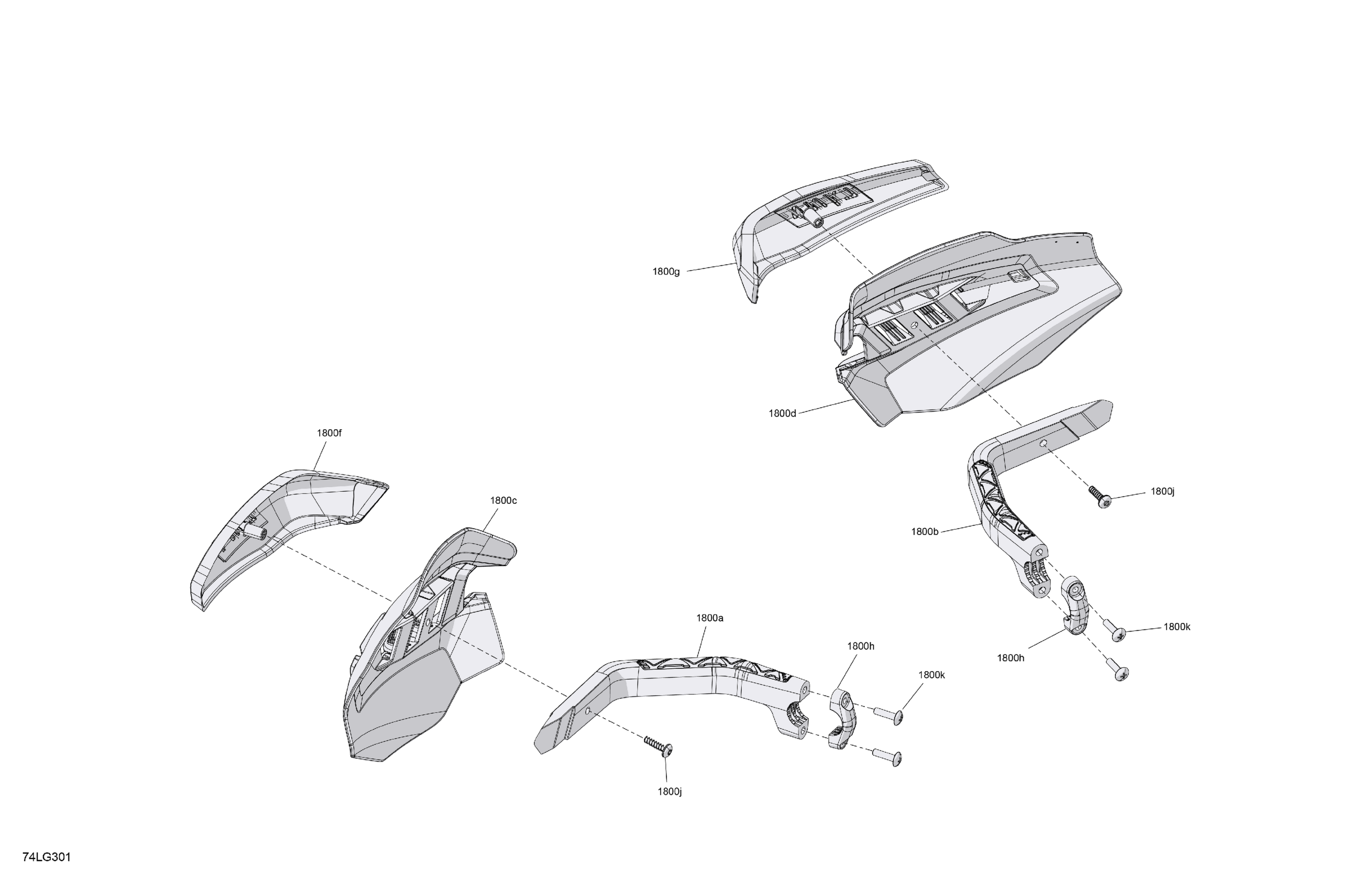 Схема узла: Body - Handguards