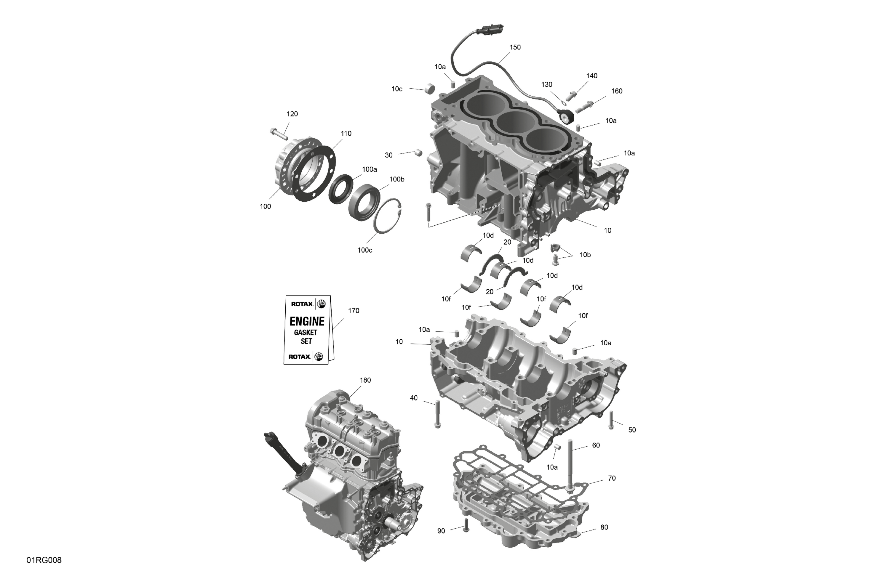 ROTAX - Crankcase