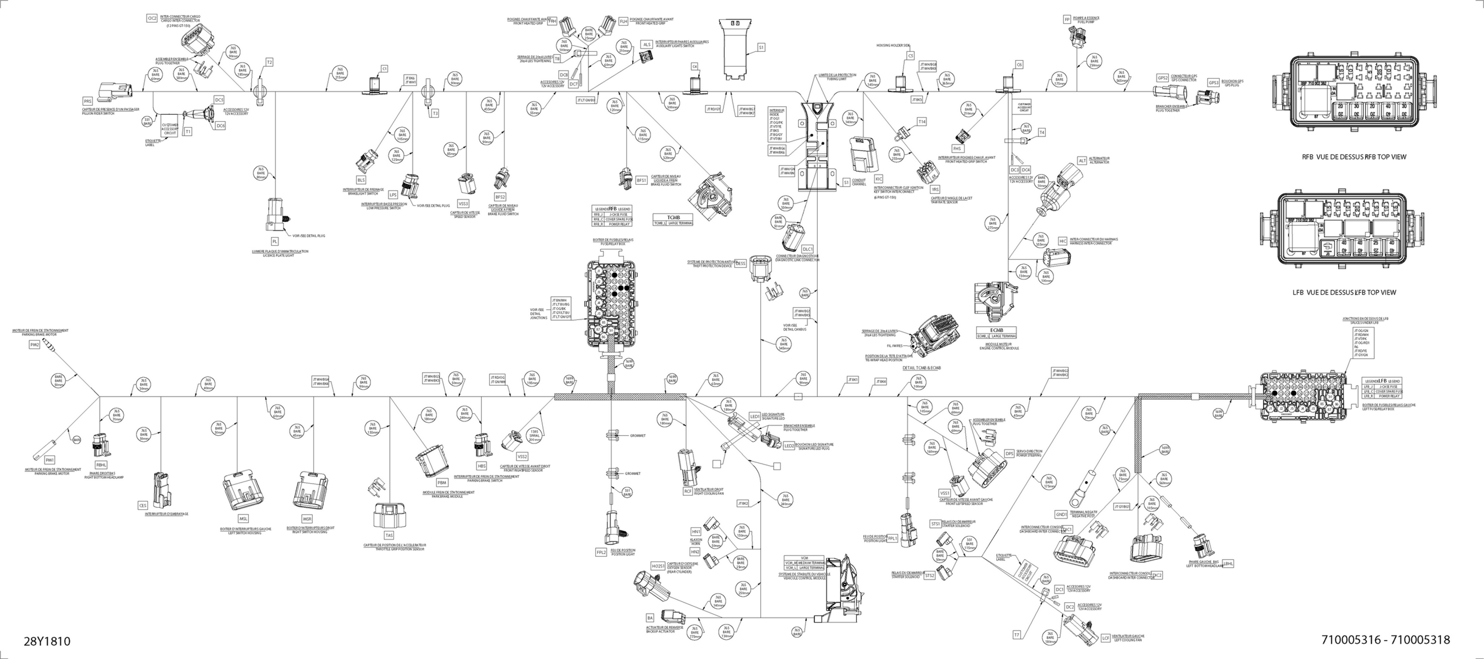 Main Harness - S & STD, Automatic