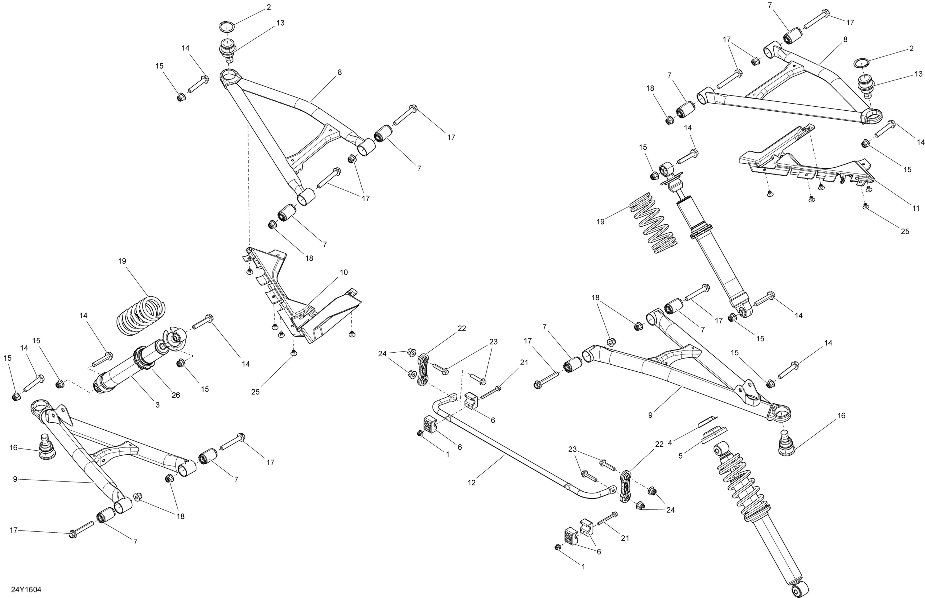 Suspension, Front