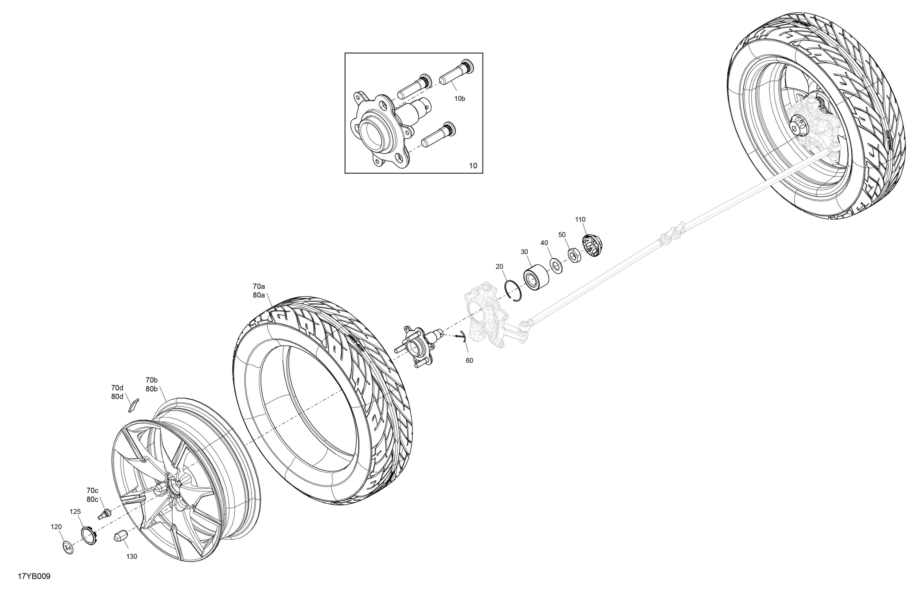 Схема узла: Drive - Front Wheels