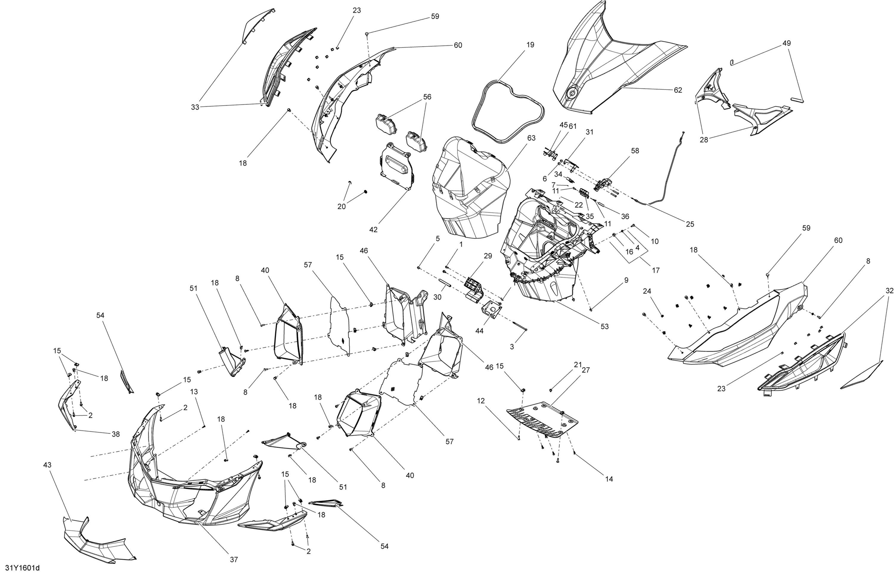 Body And Accessories - Front Storage