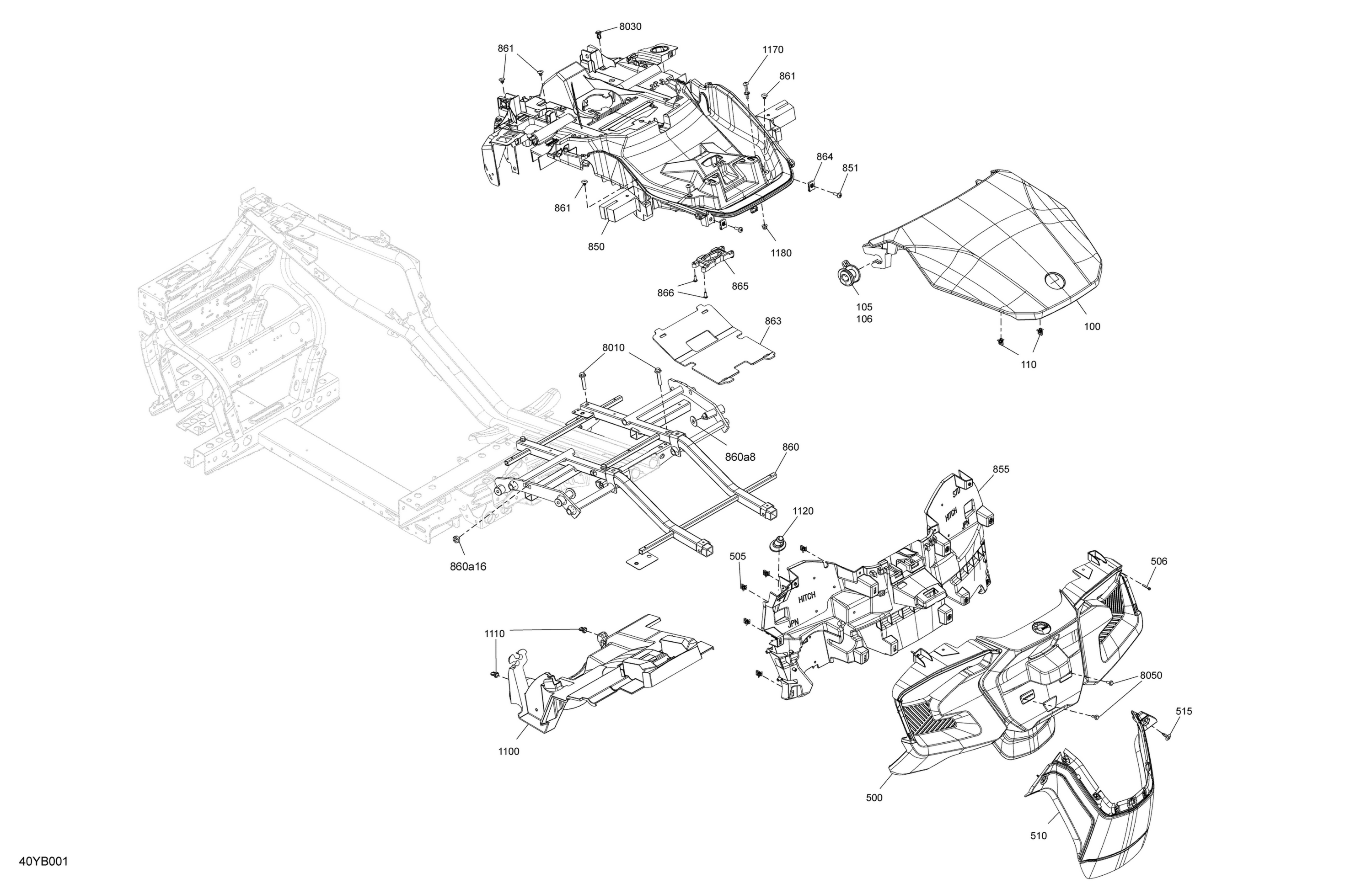 Body - Cargo Structure And Rear Fenders