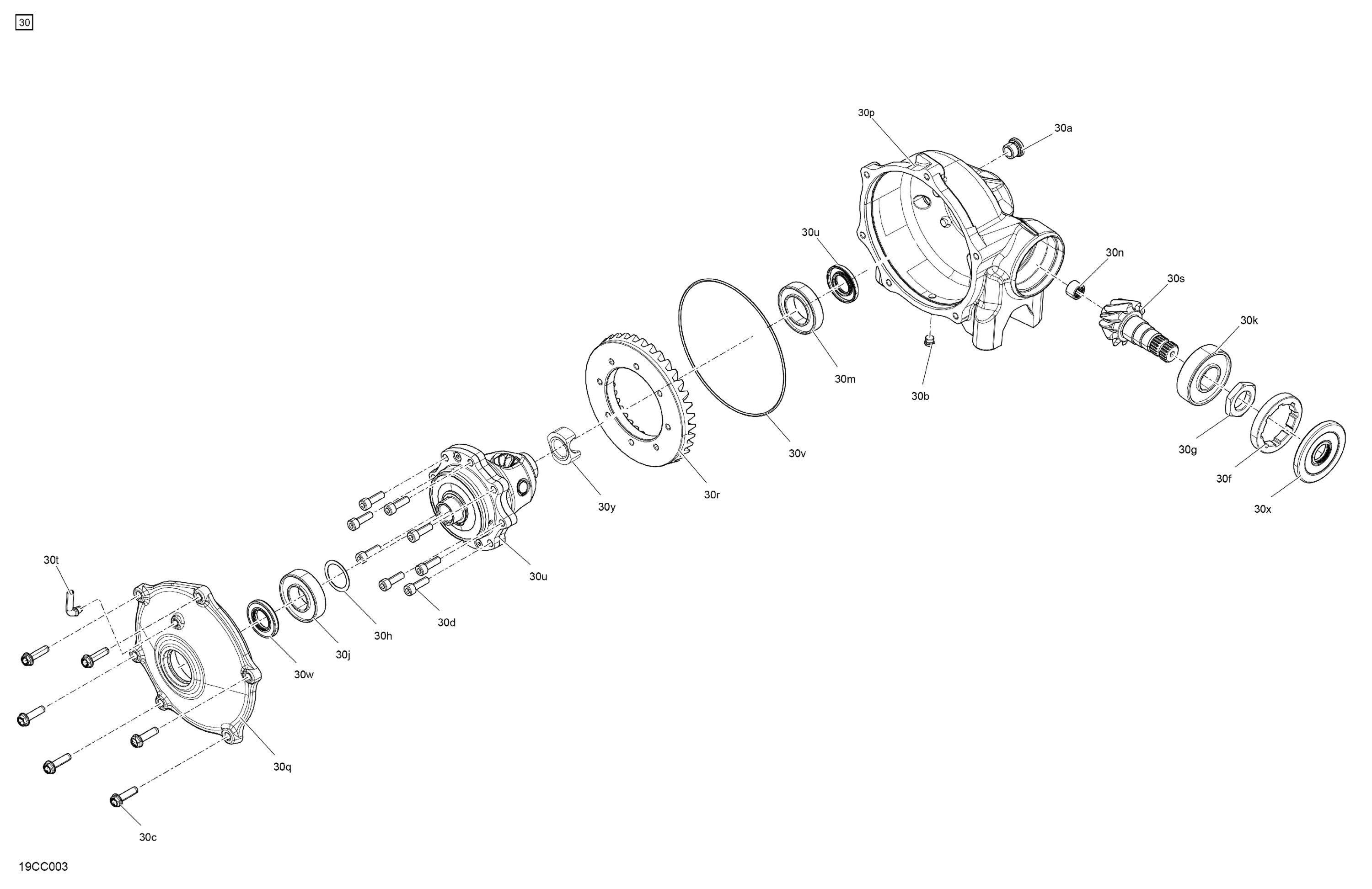 Drive - Front - Differential Parts