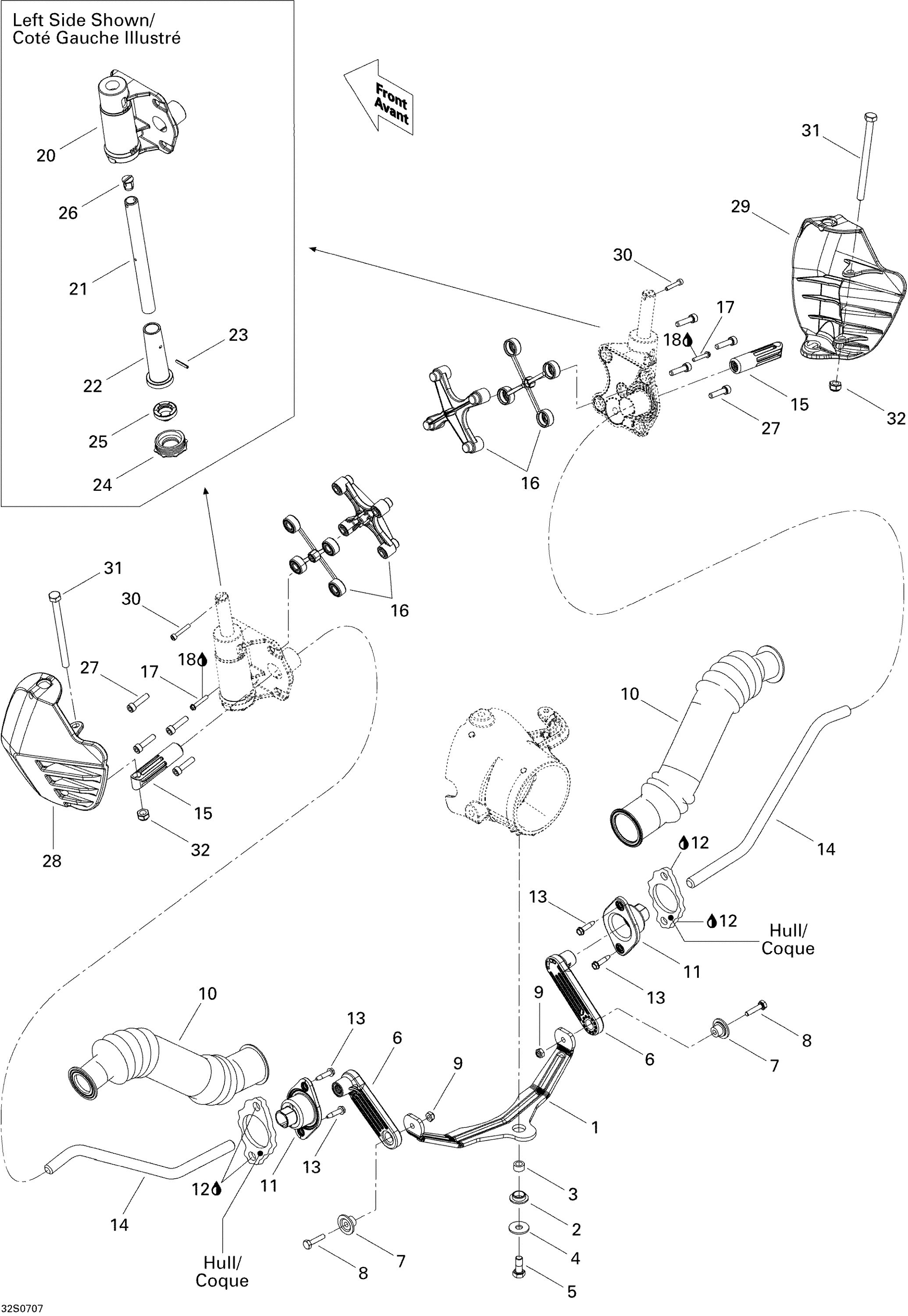 Off Power Assisted Steering
