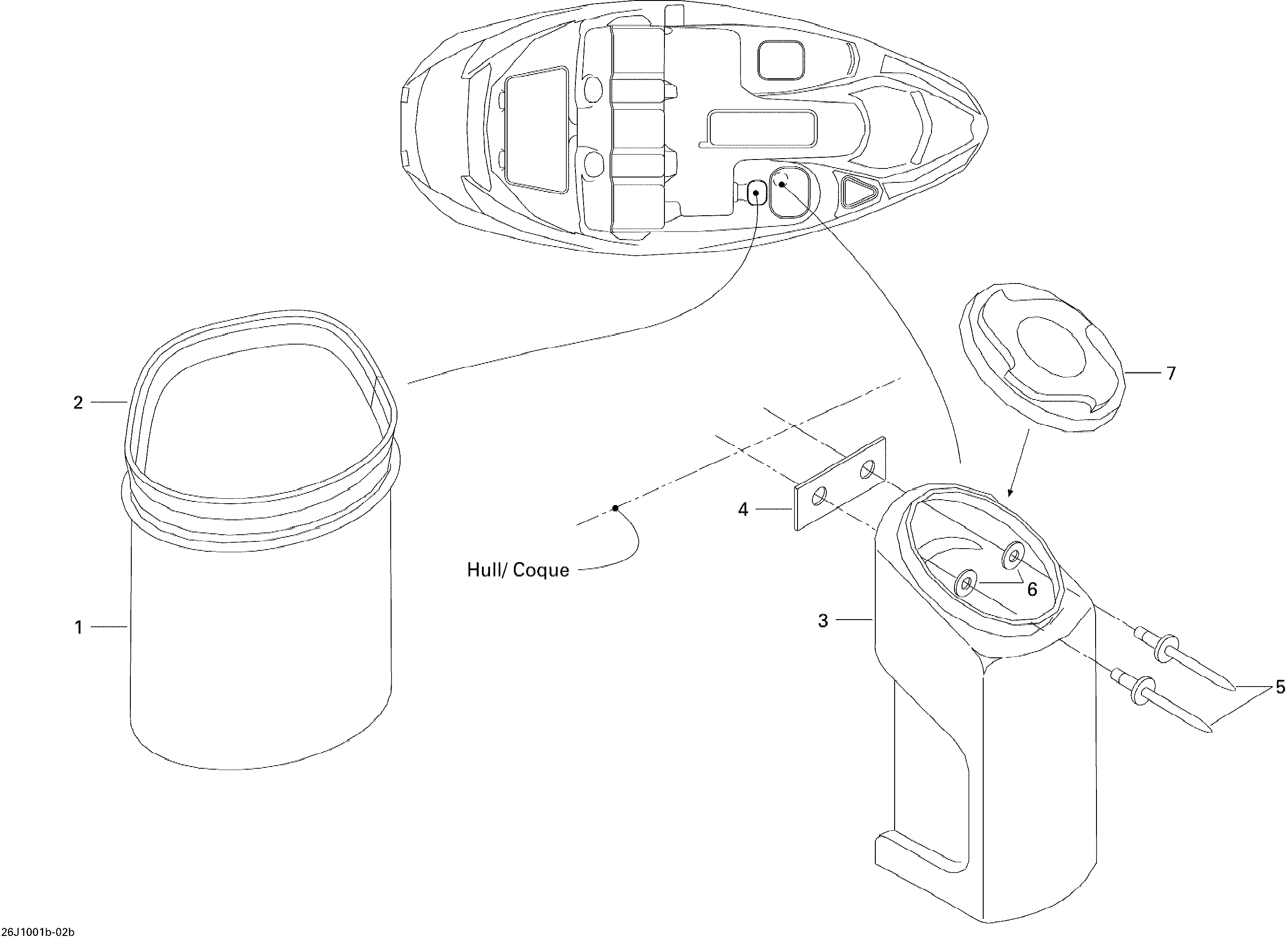 Storage Compartment, Front 2