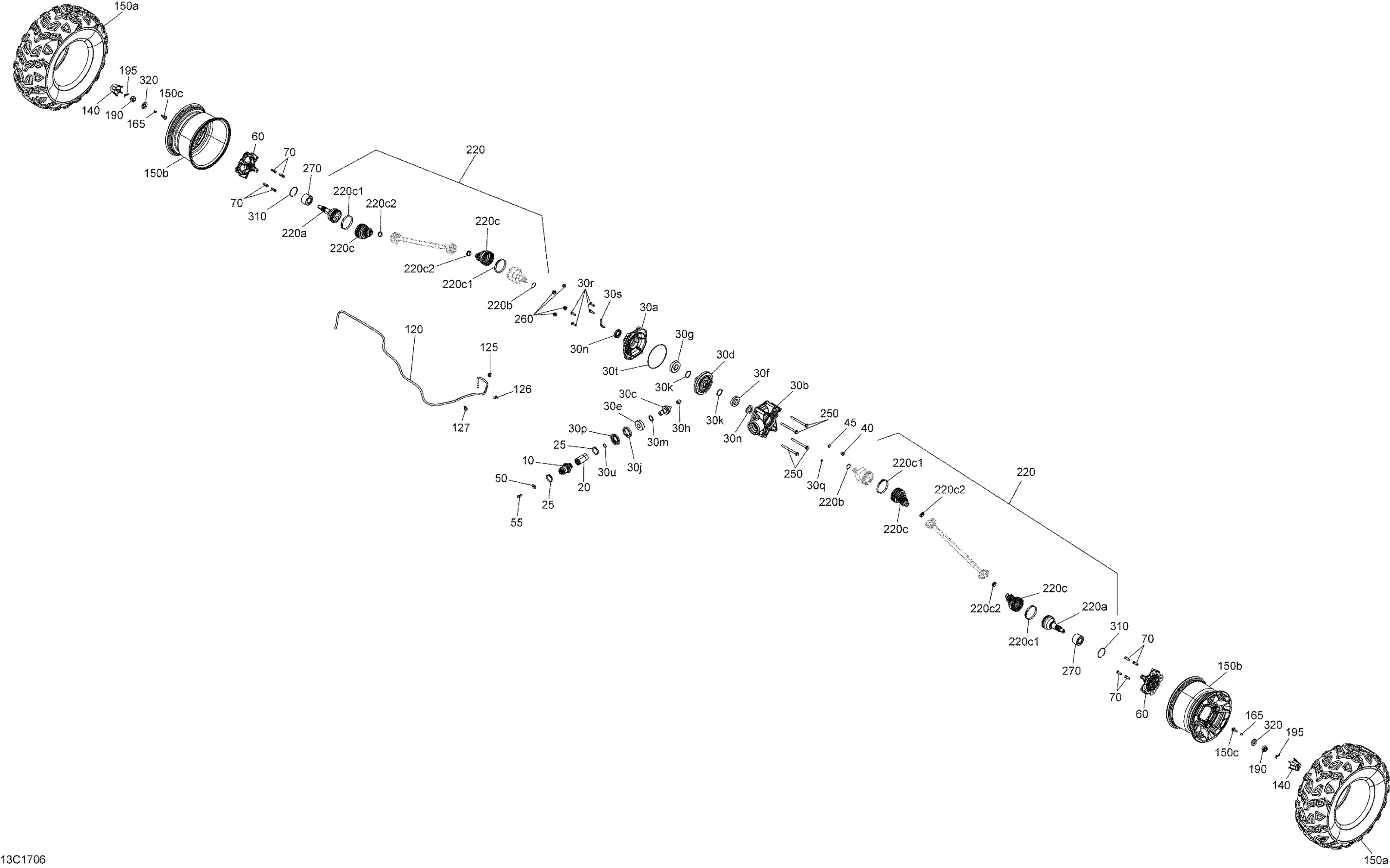 Drive System, Rear