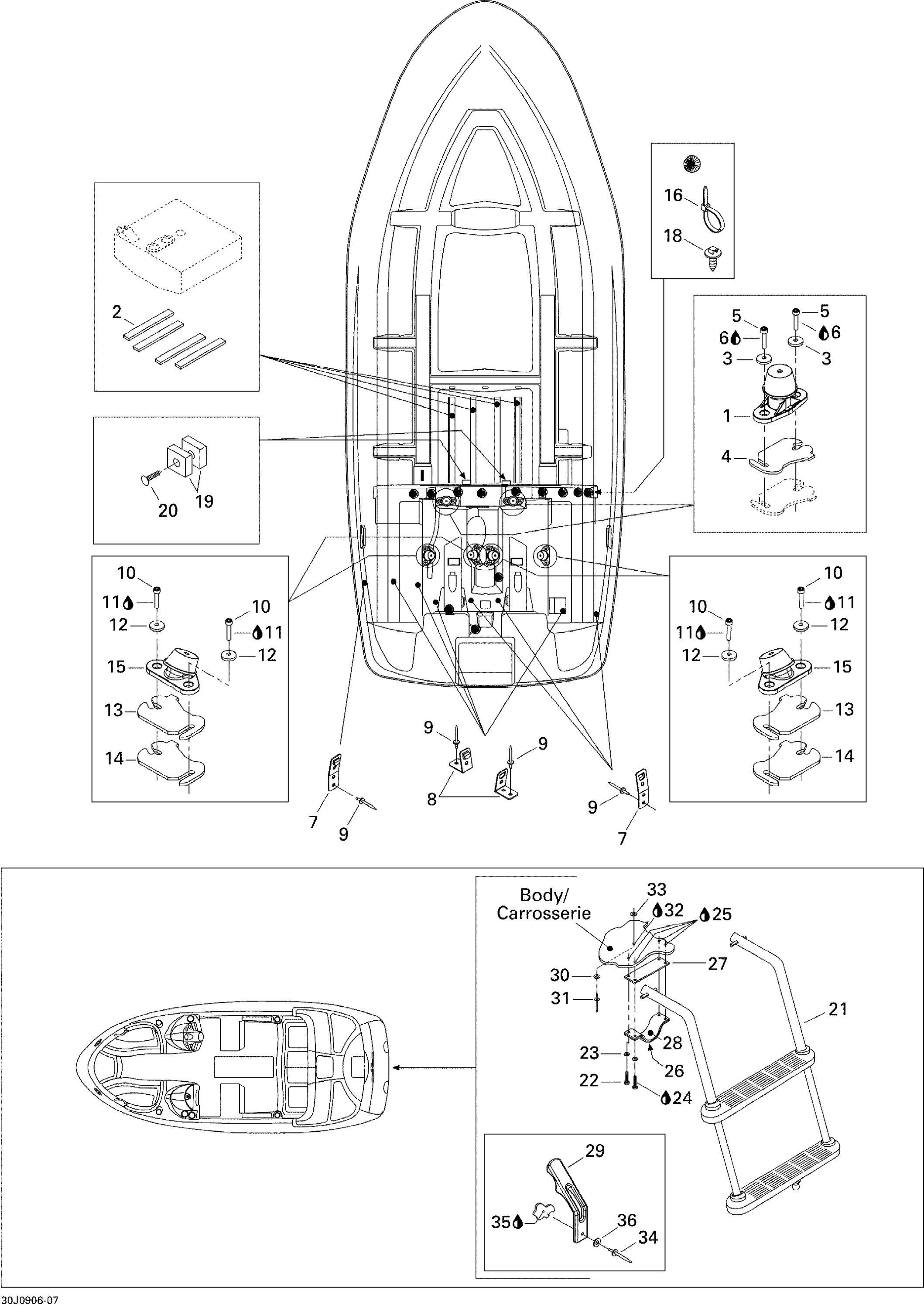 Lower Hull And Ladder