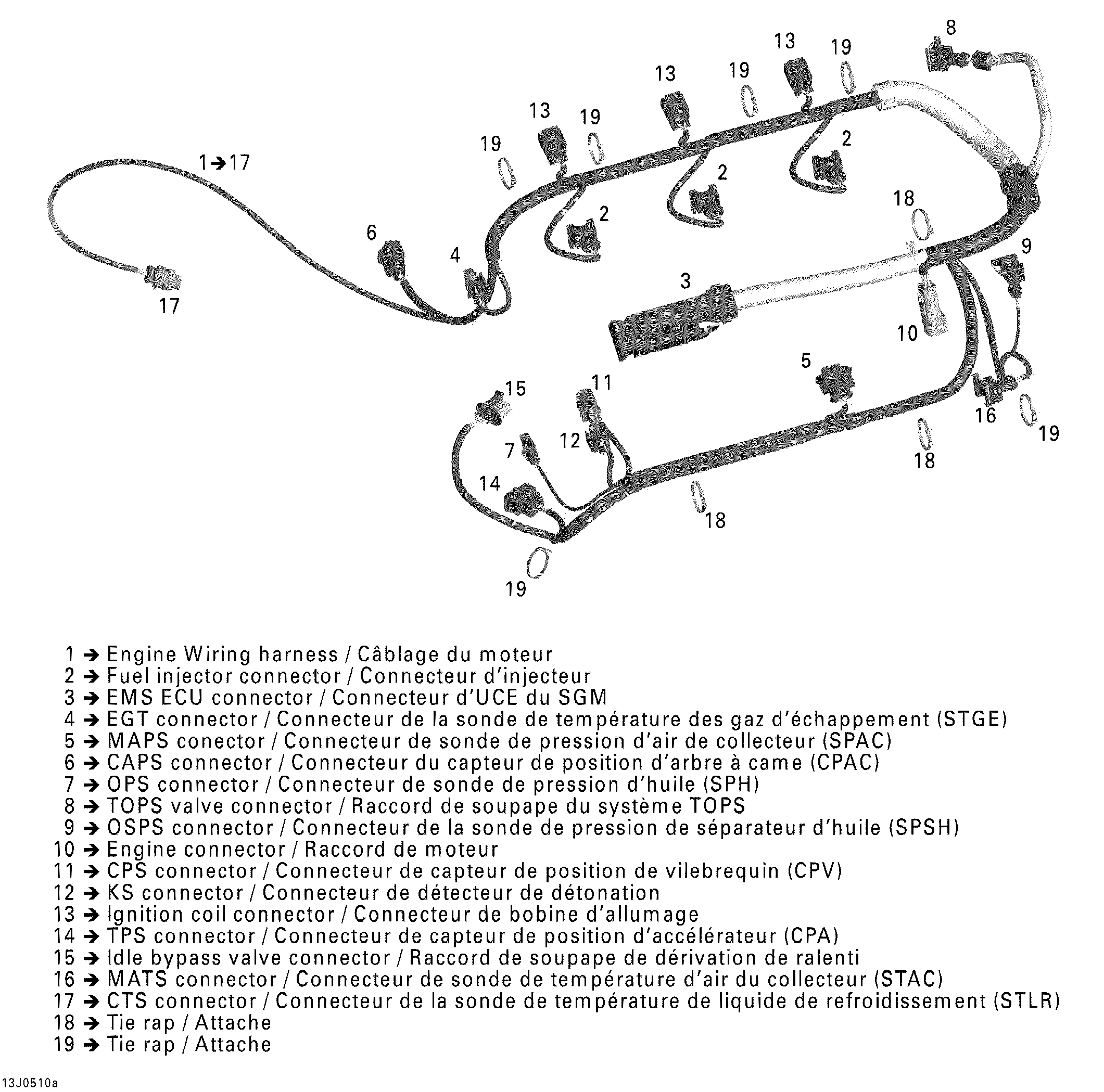 Engine Harness 1