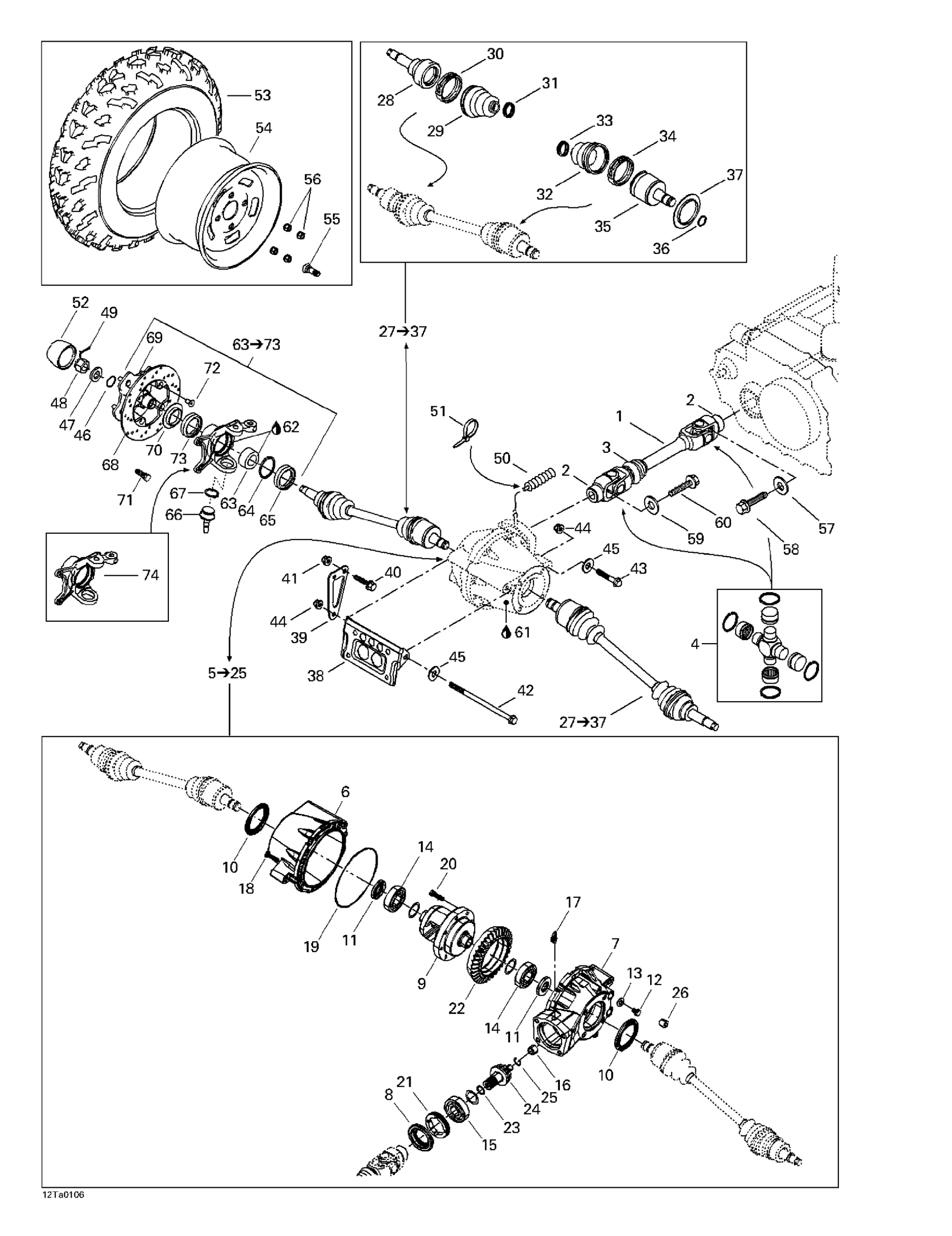 Drive System, Front