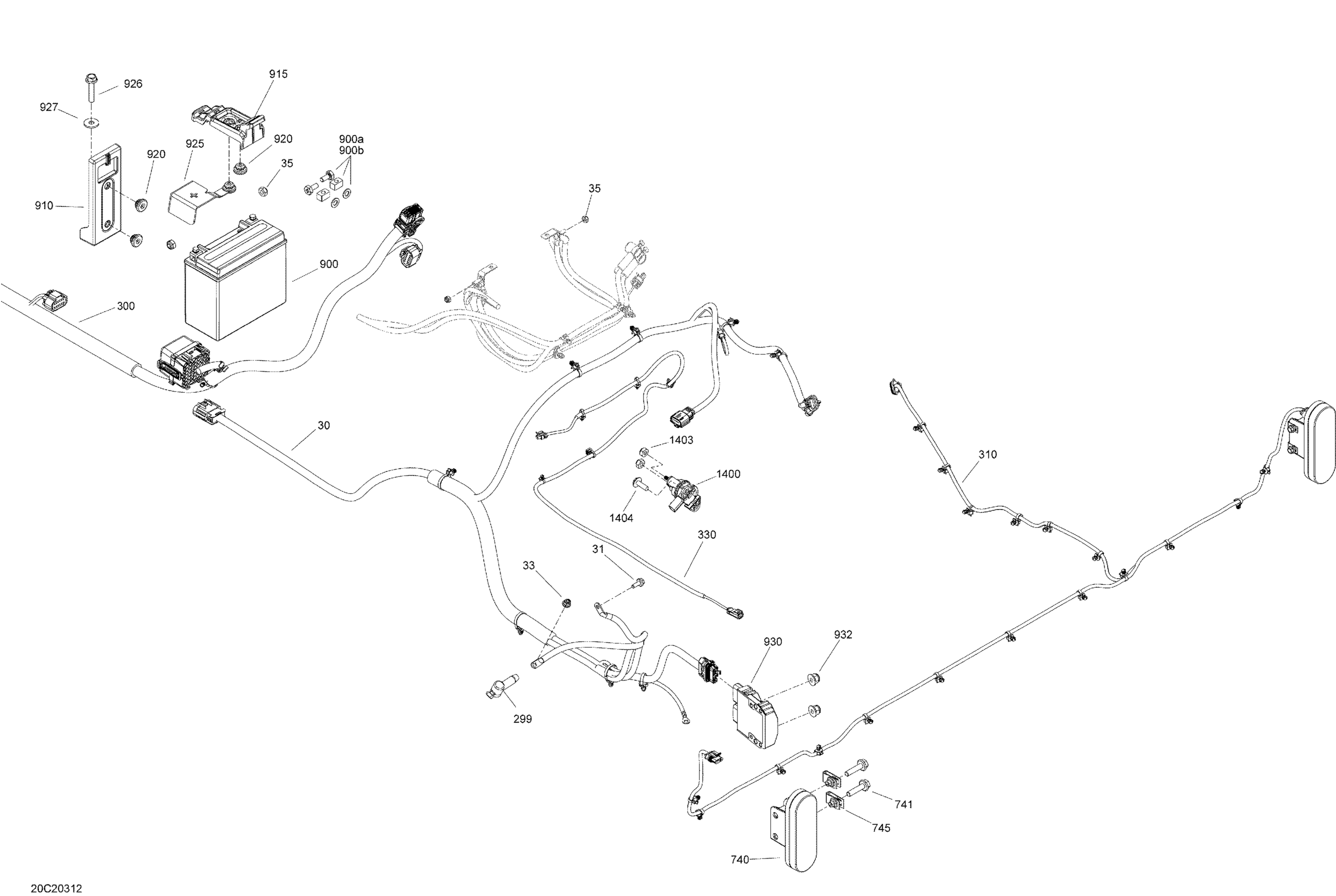 Electric - System - Rear Section