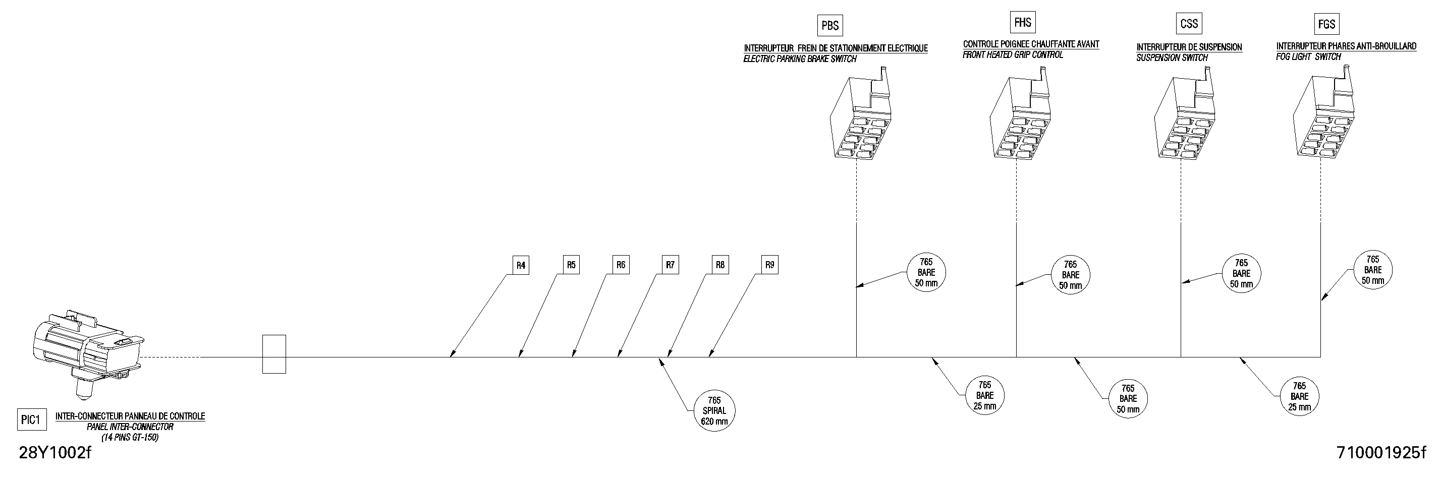 Electrical Harness , Switch
