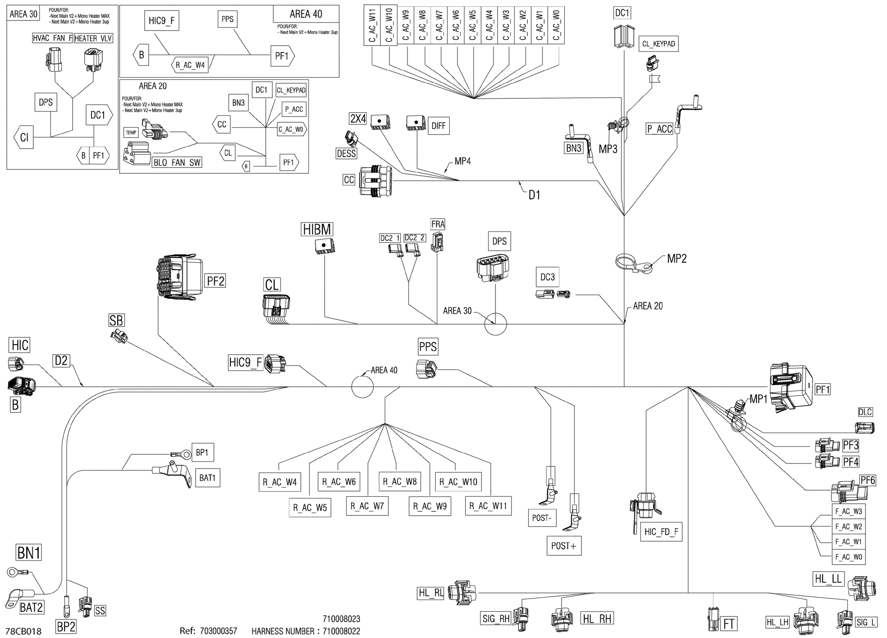 Electric - Main Harness