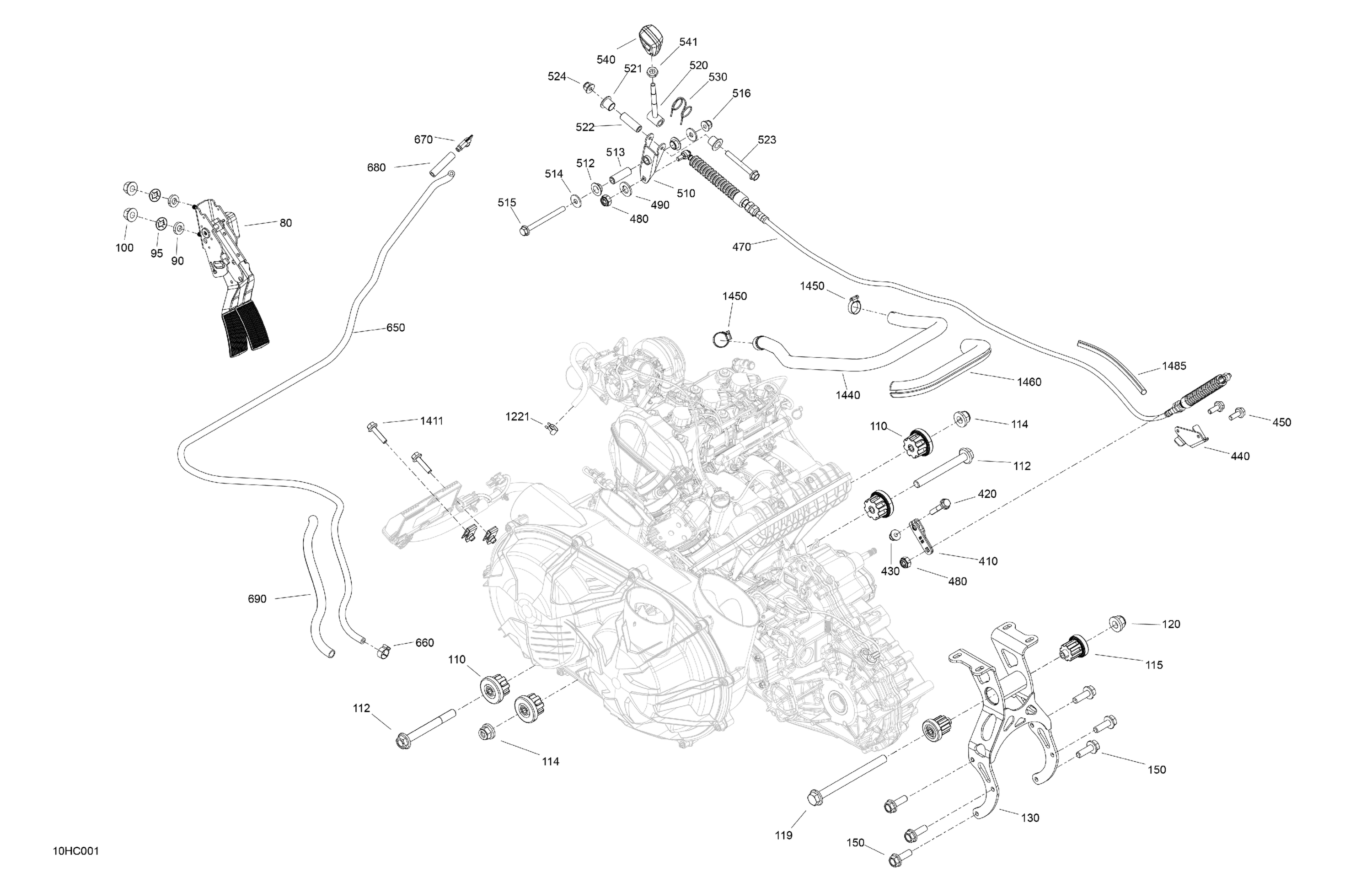Схема узла: Engine - System