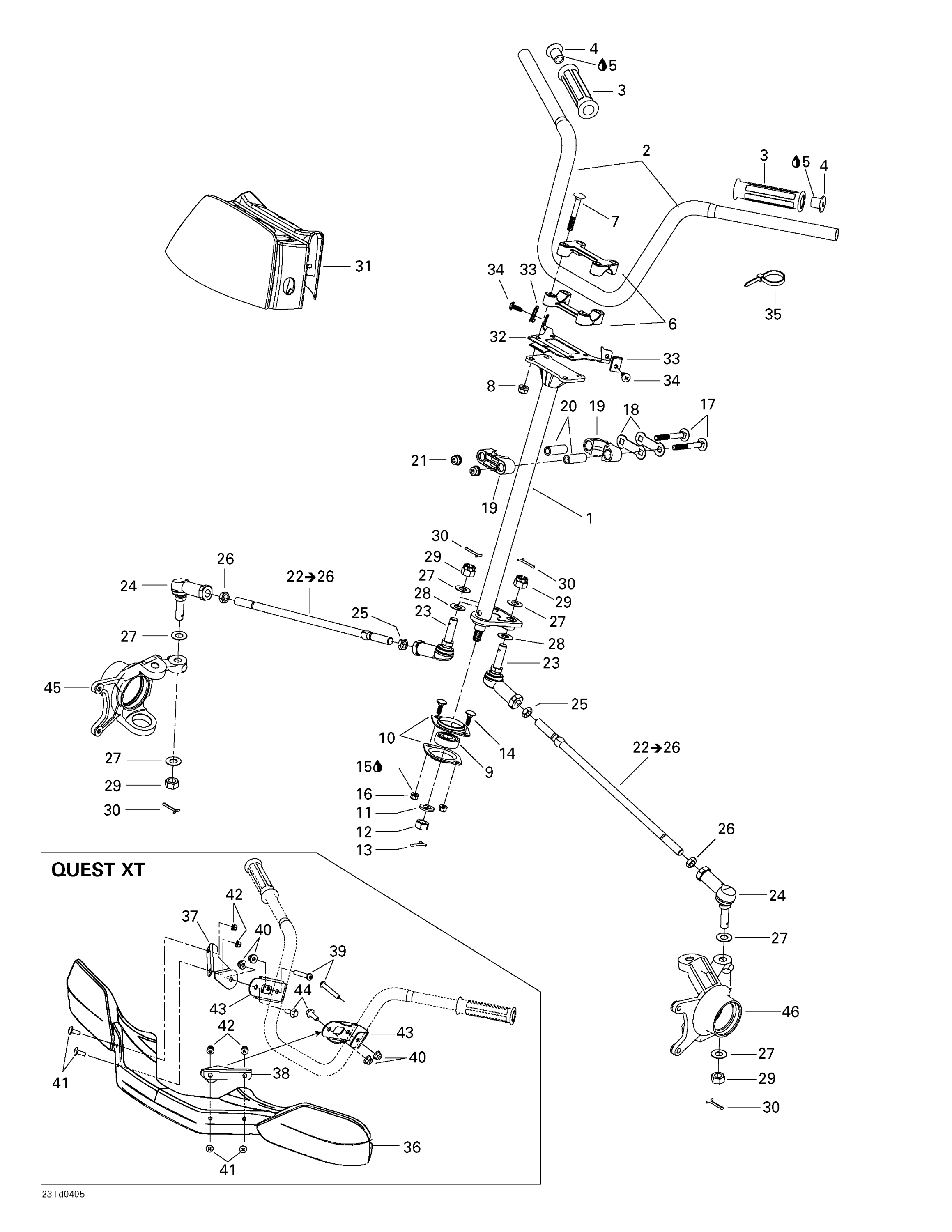 Схема узла: Steering System