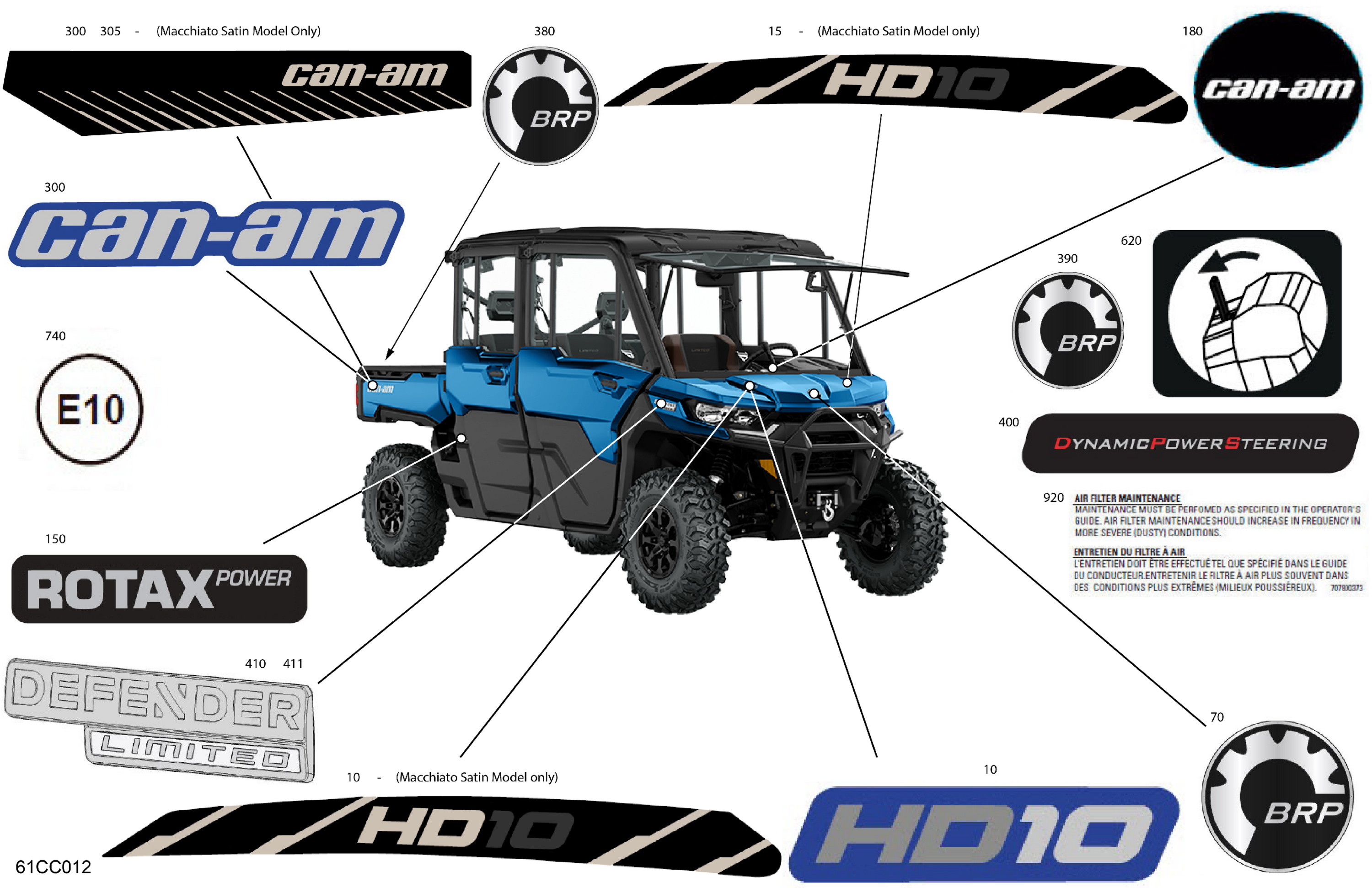 Схема узла: Body - Decals