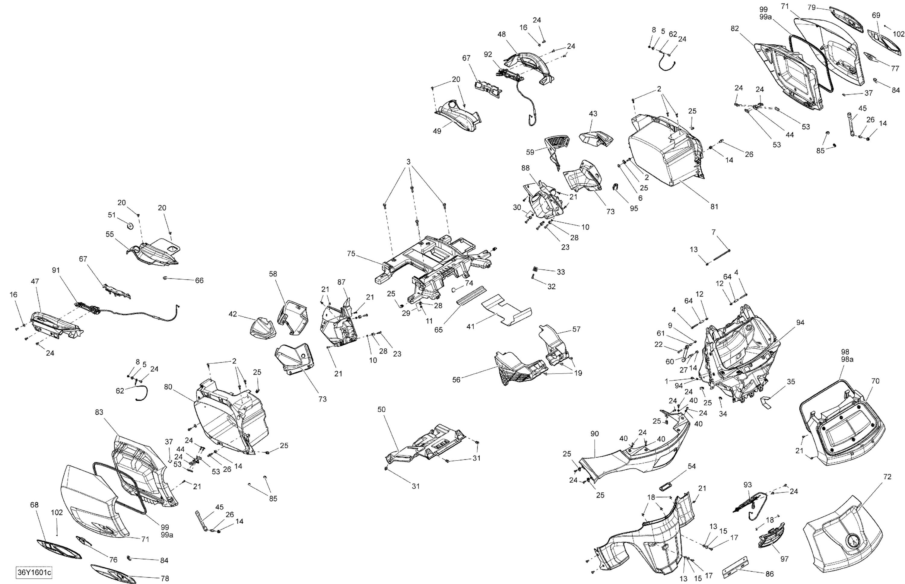 Схема узла: Luggages - Package Standard ()