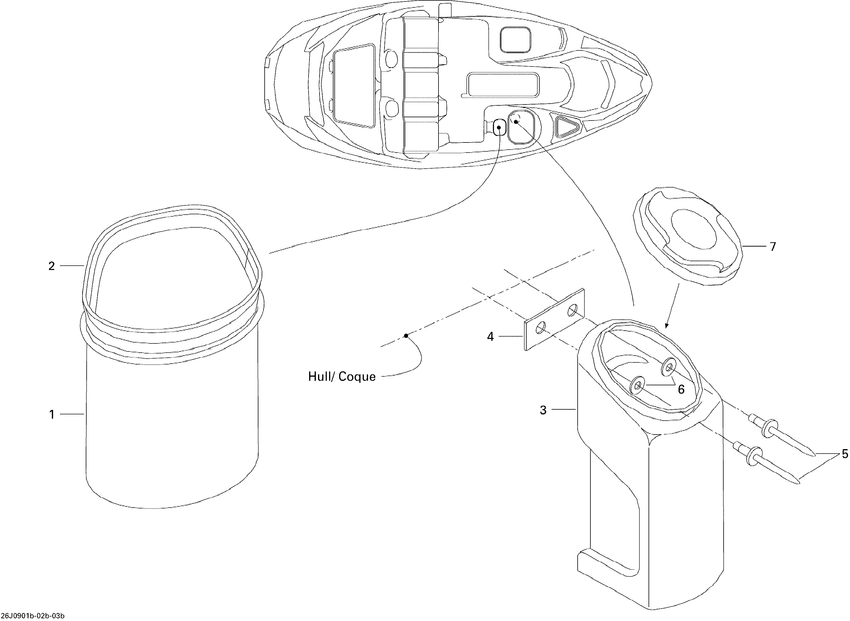 Storage Compartment, Front 2