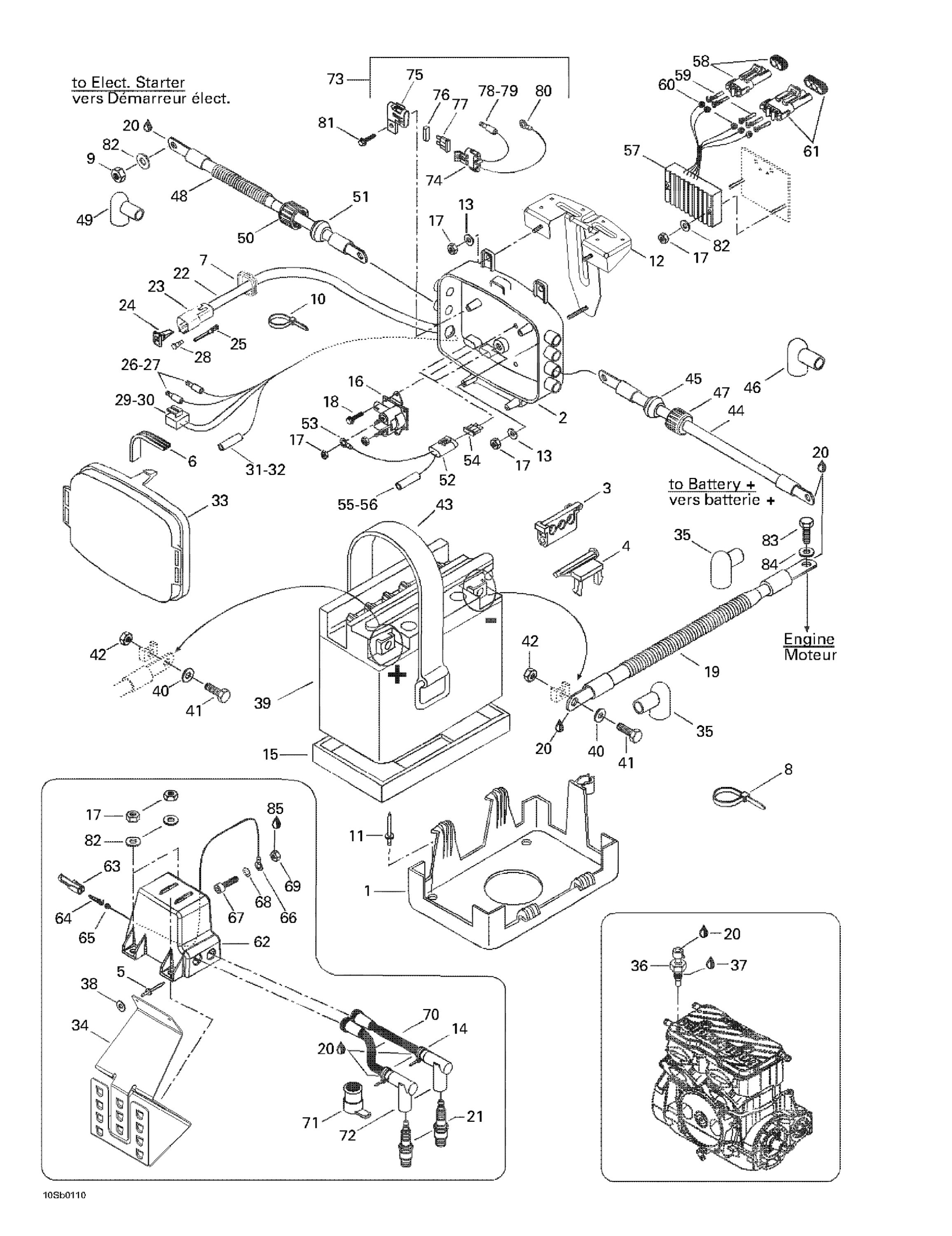 Electrical Box And Battery
