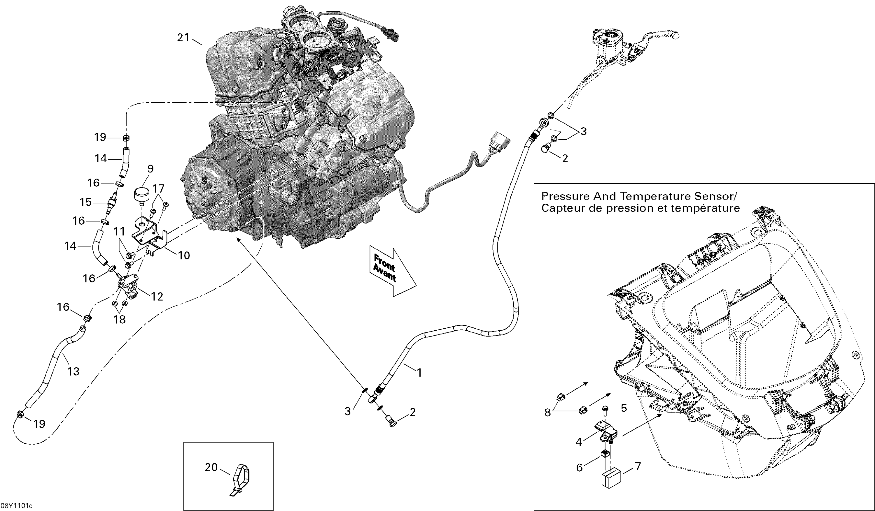 Схема узла: Engine SM5