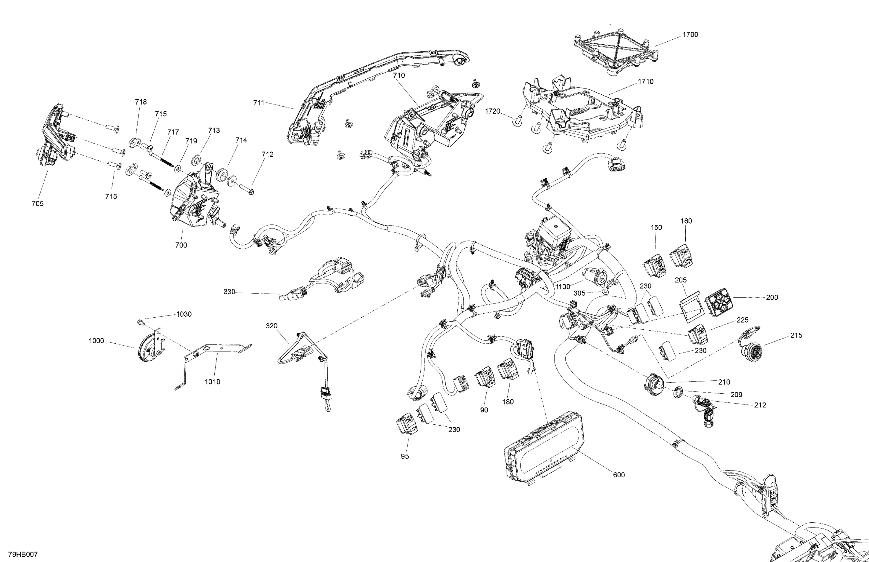 Схема узла: Electric - Front Section