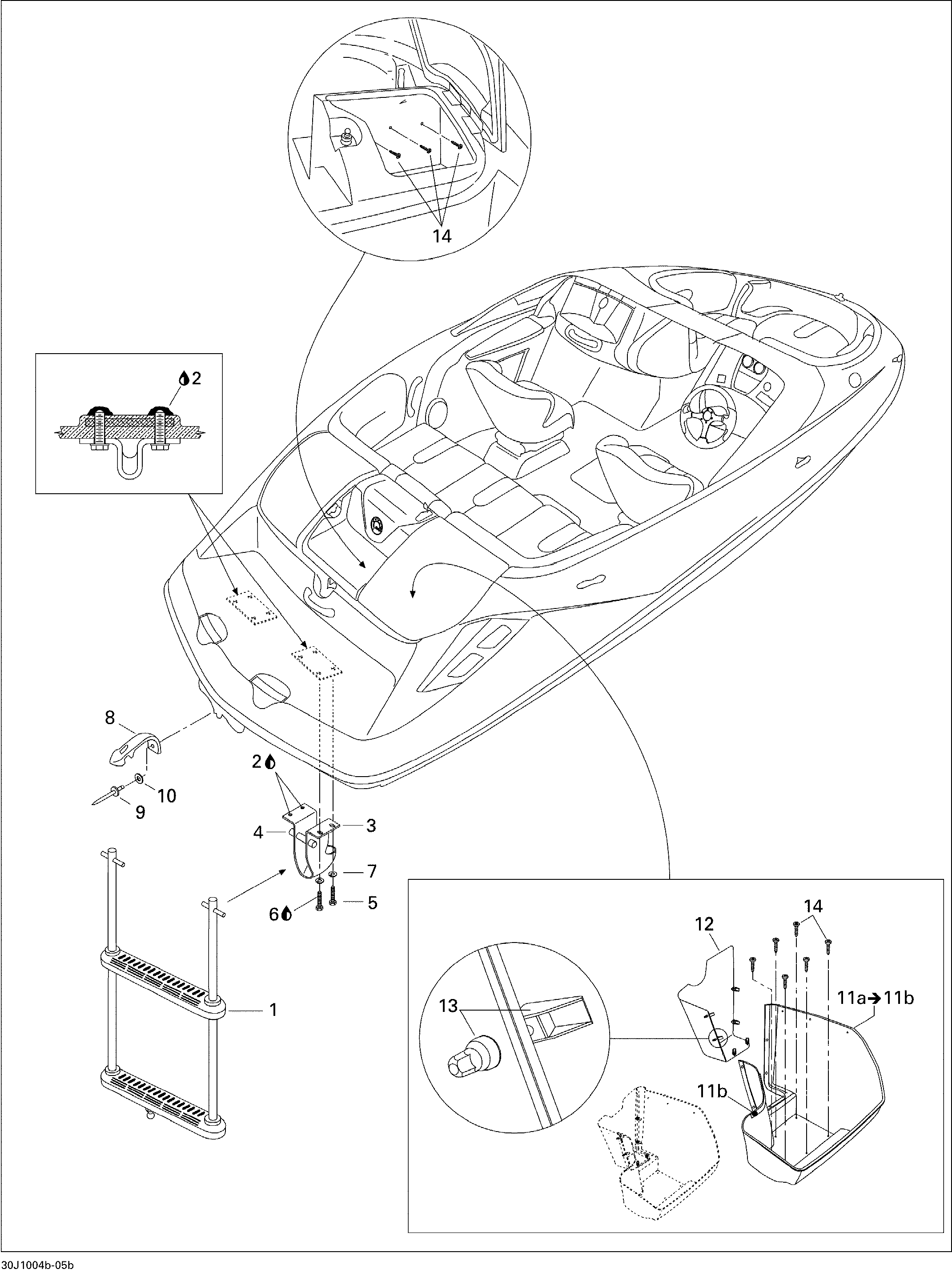 Lower Hull And Ladder