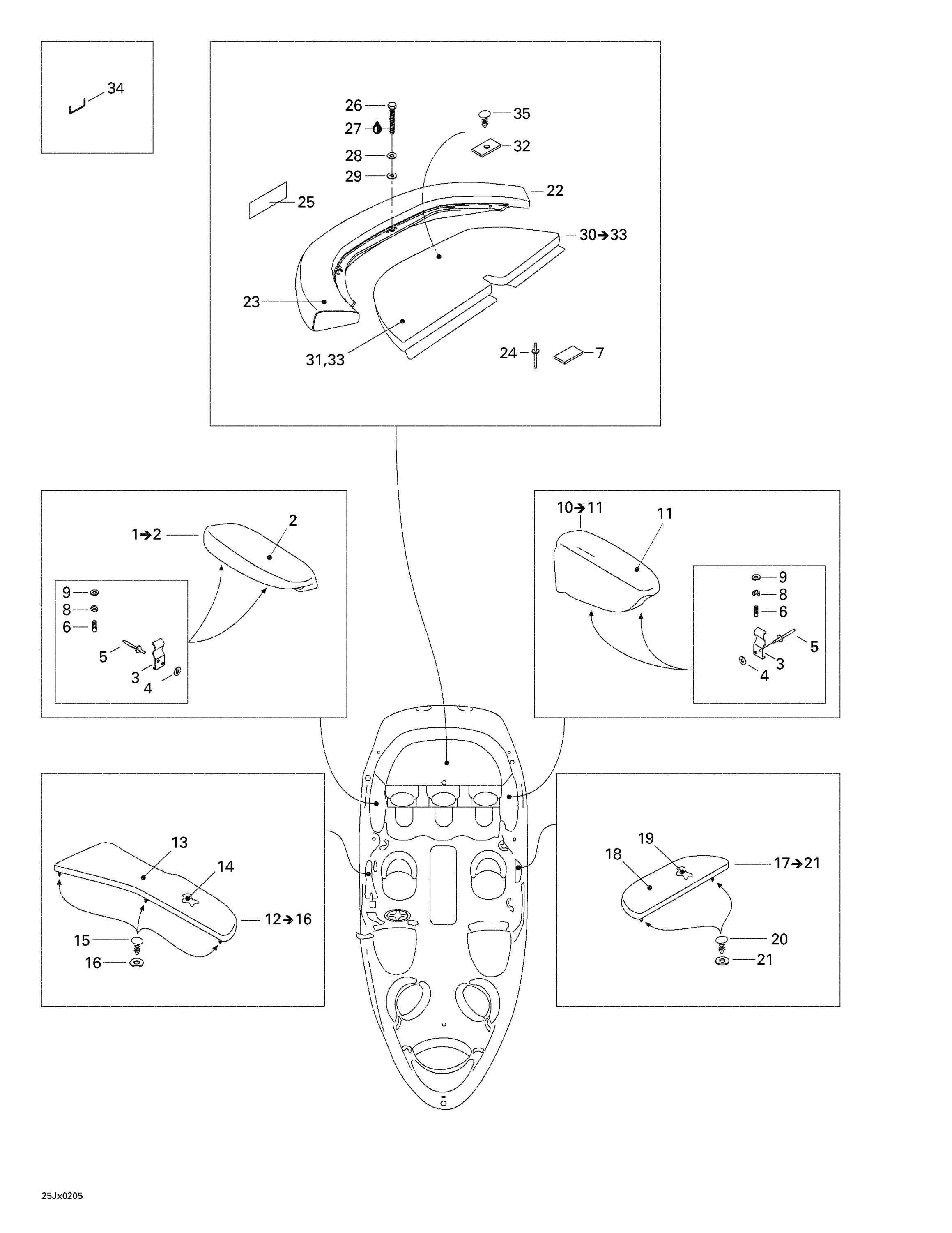 Seat (platform And Armrest)