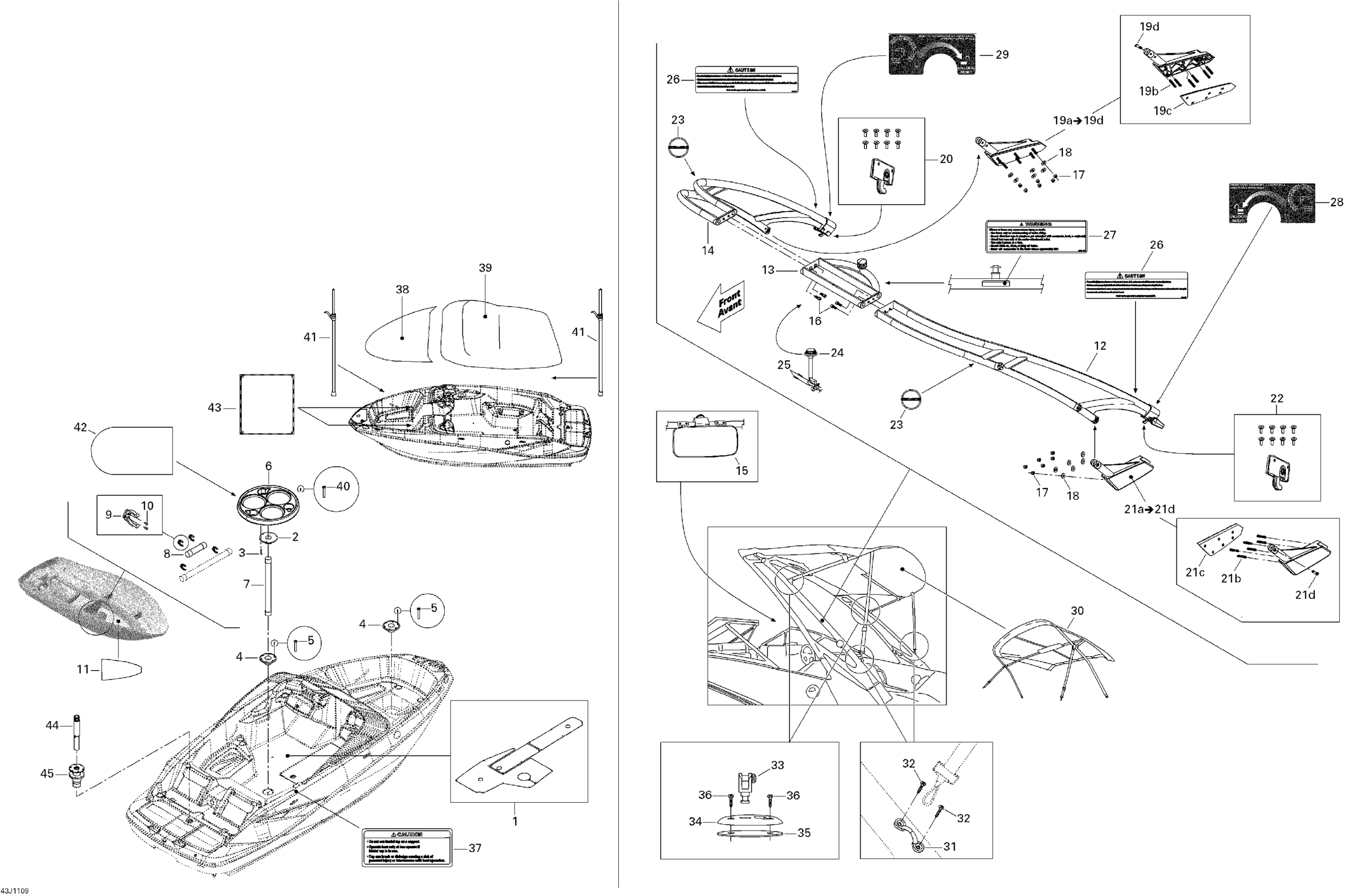 Схема узла: Tower And Bimini Top