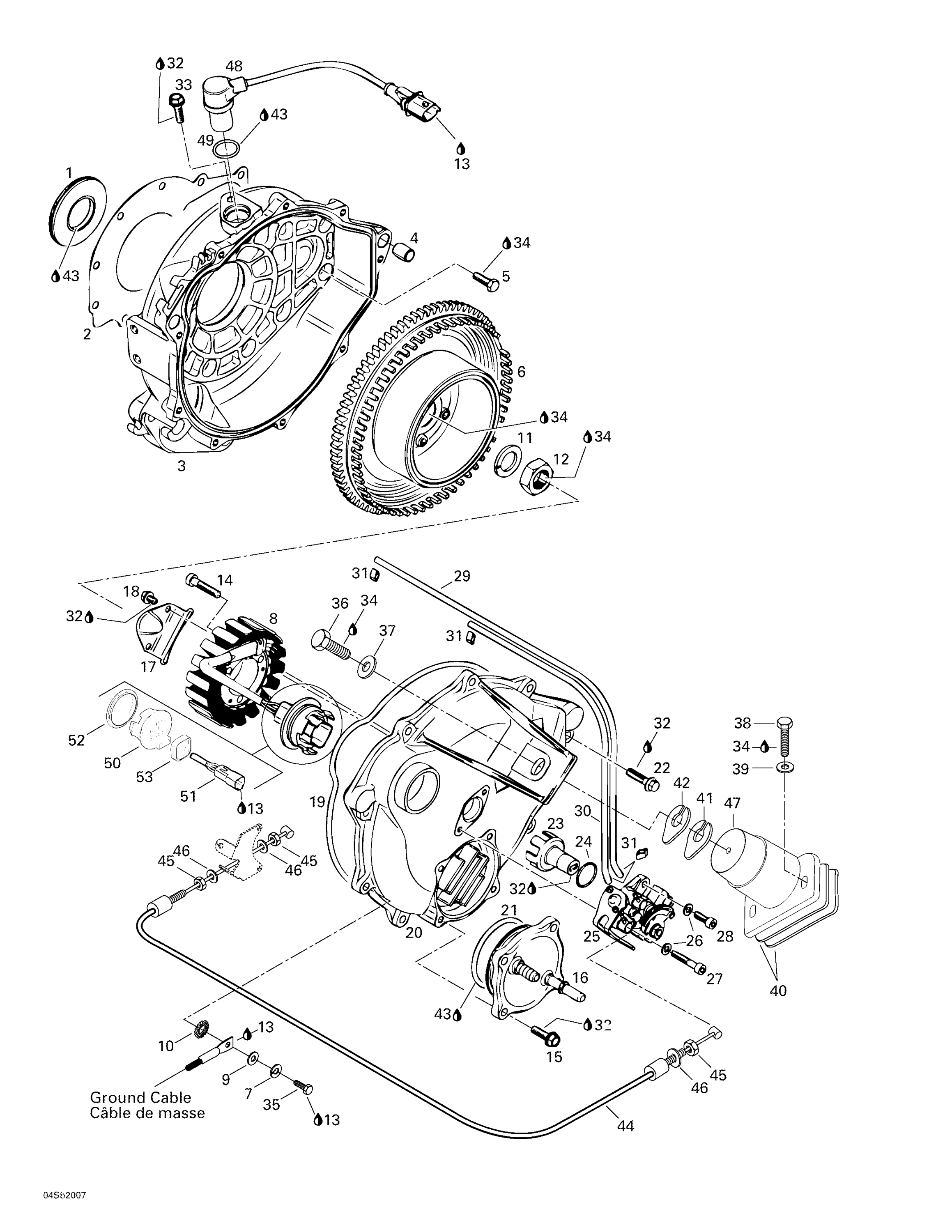 Magneto, Oil Pump