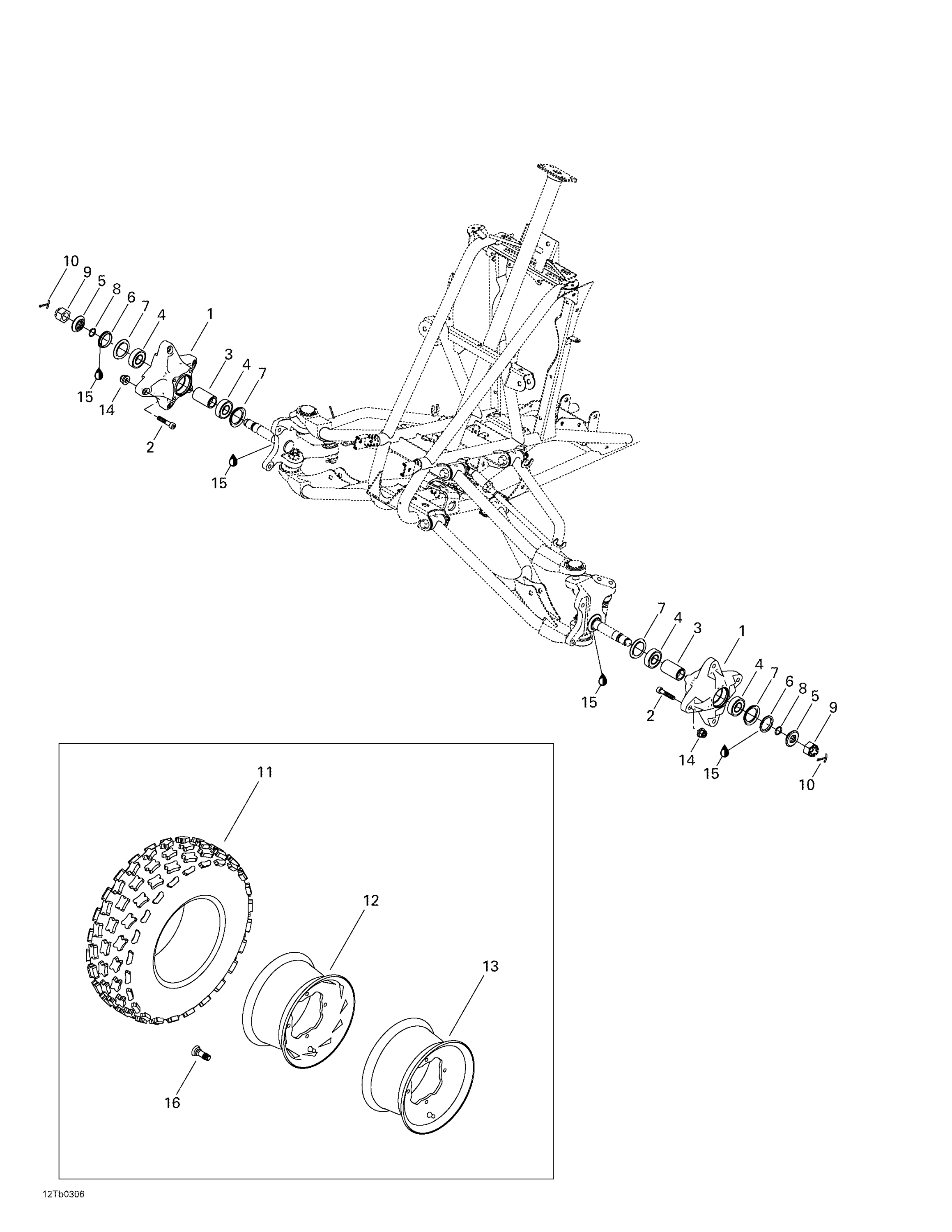 Drive System, Front