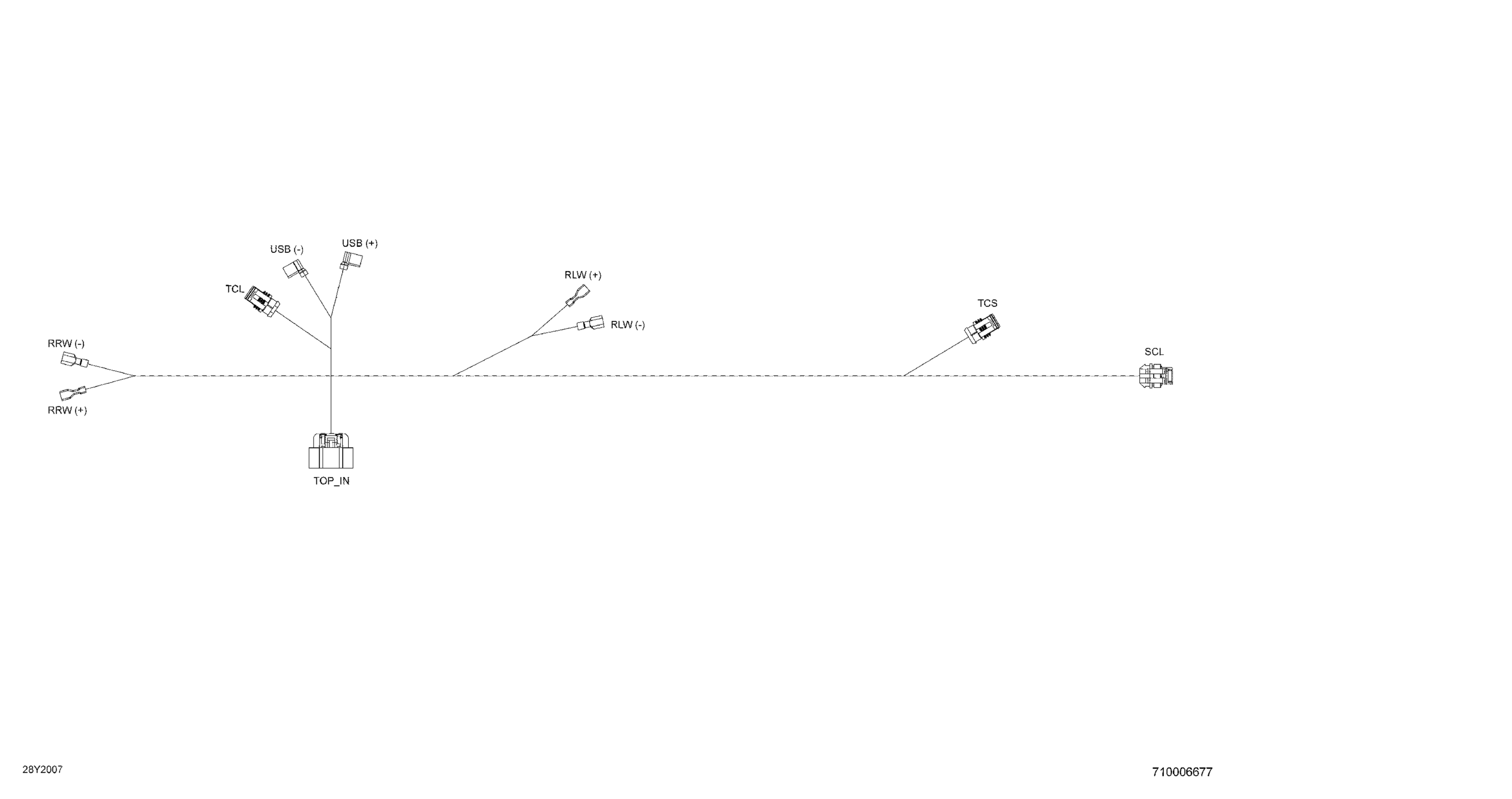 Electrical Harness Upper Cargo