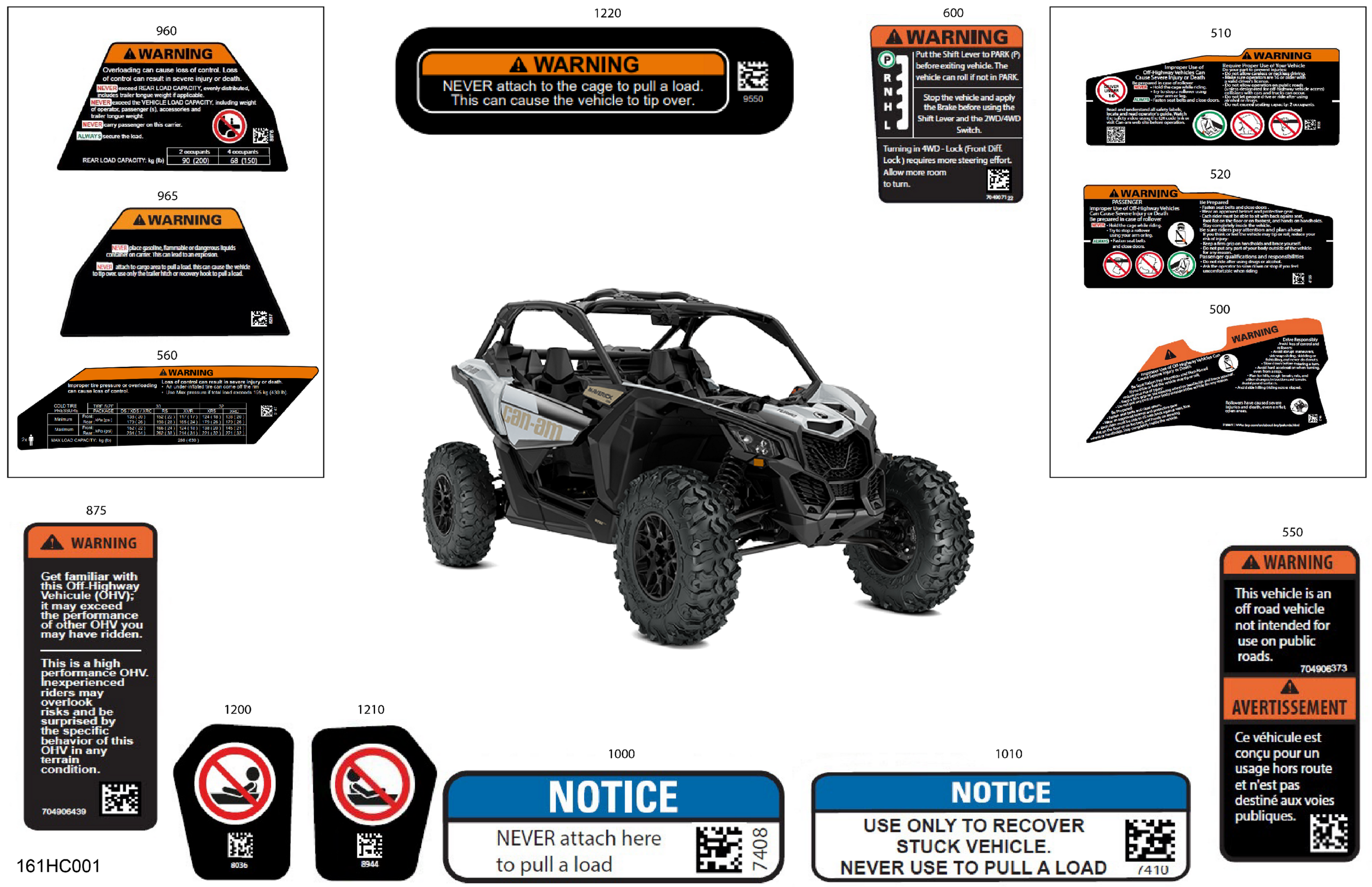 Body - Warning Decals