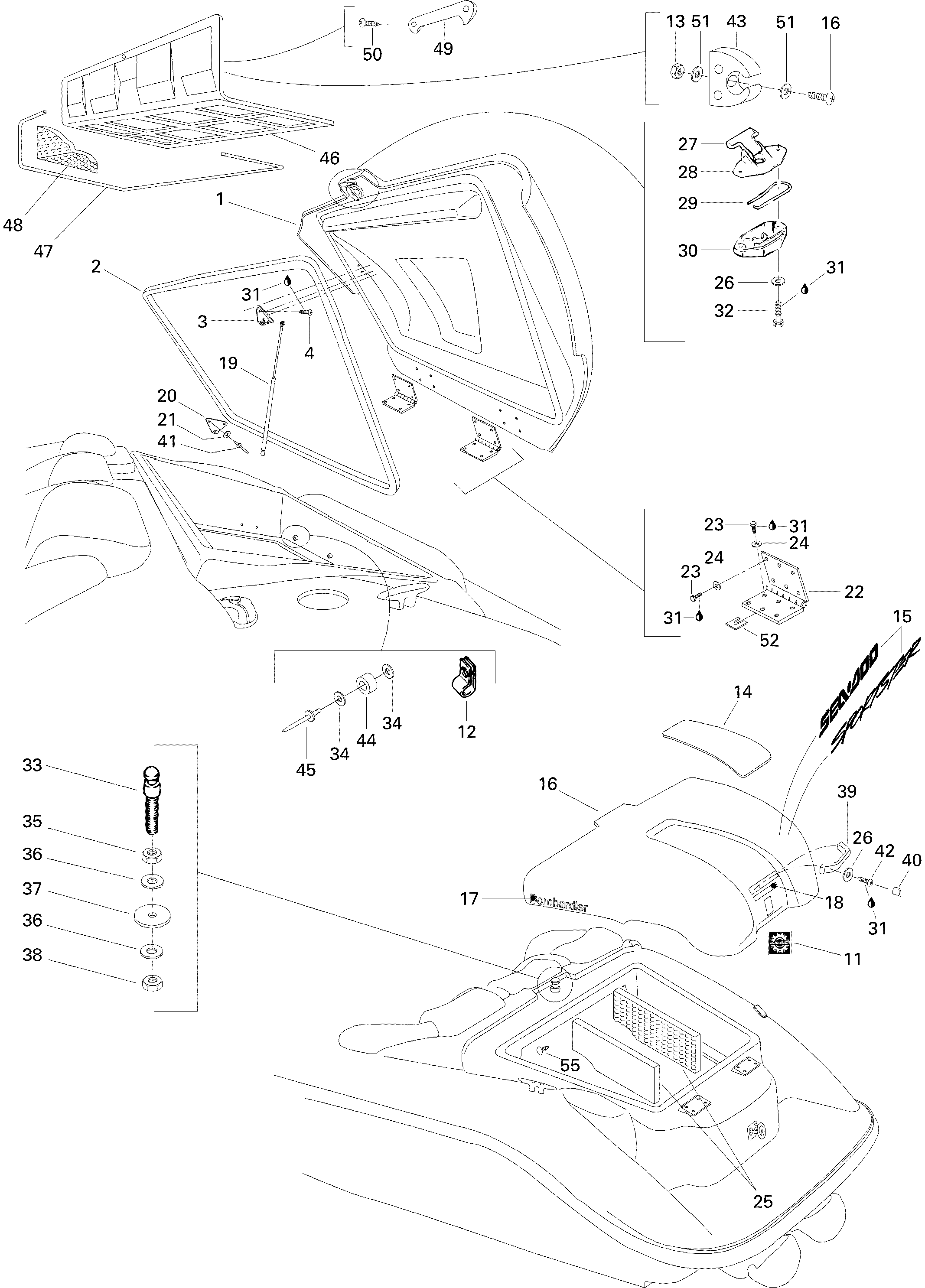 Engine Compartment Speedster