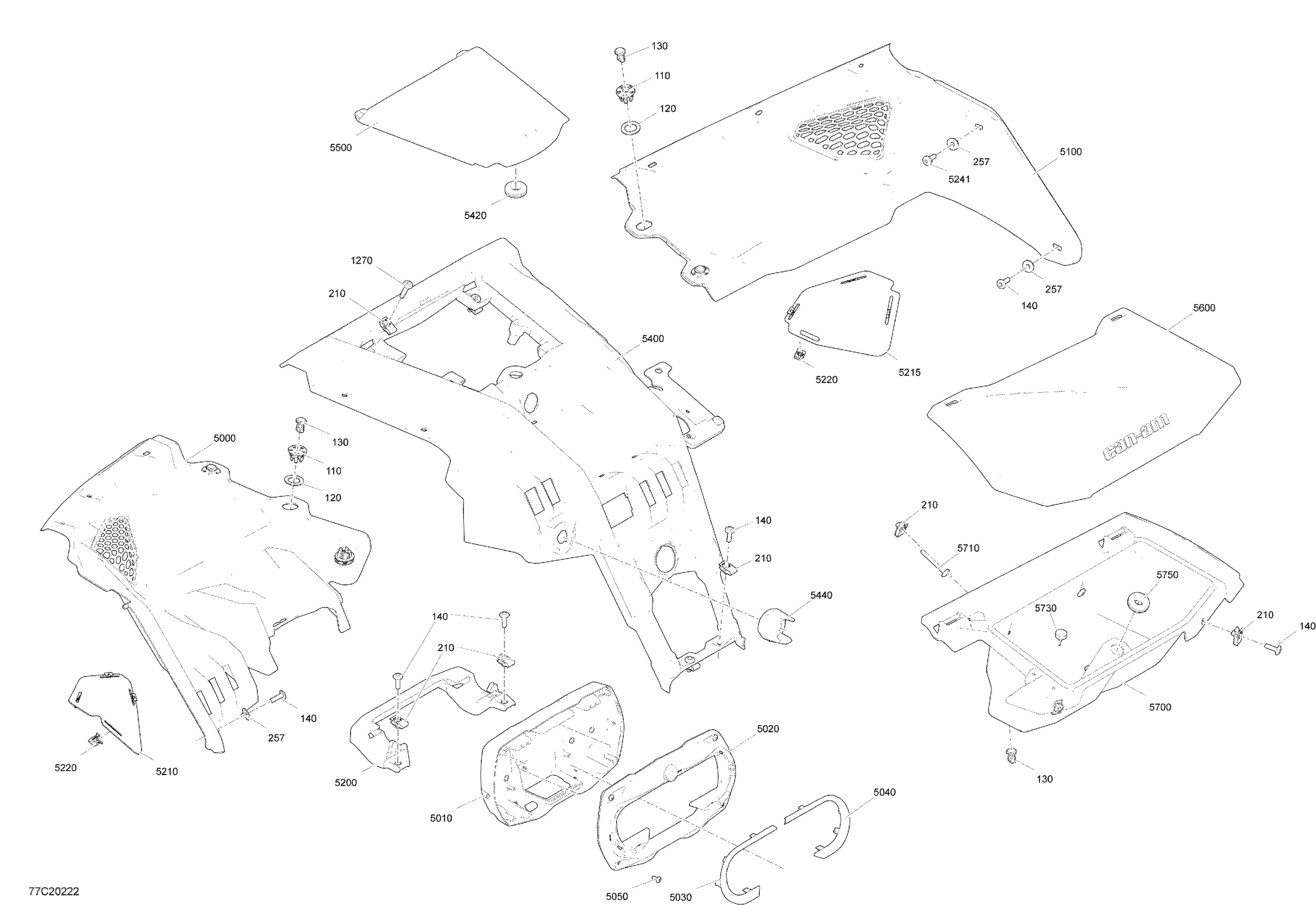 Cab Interior - Dashboard - XDS - XRS