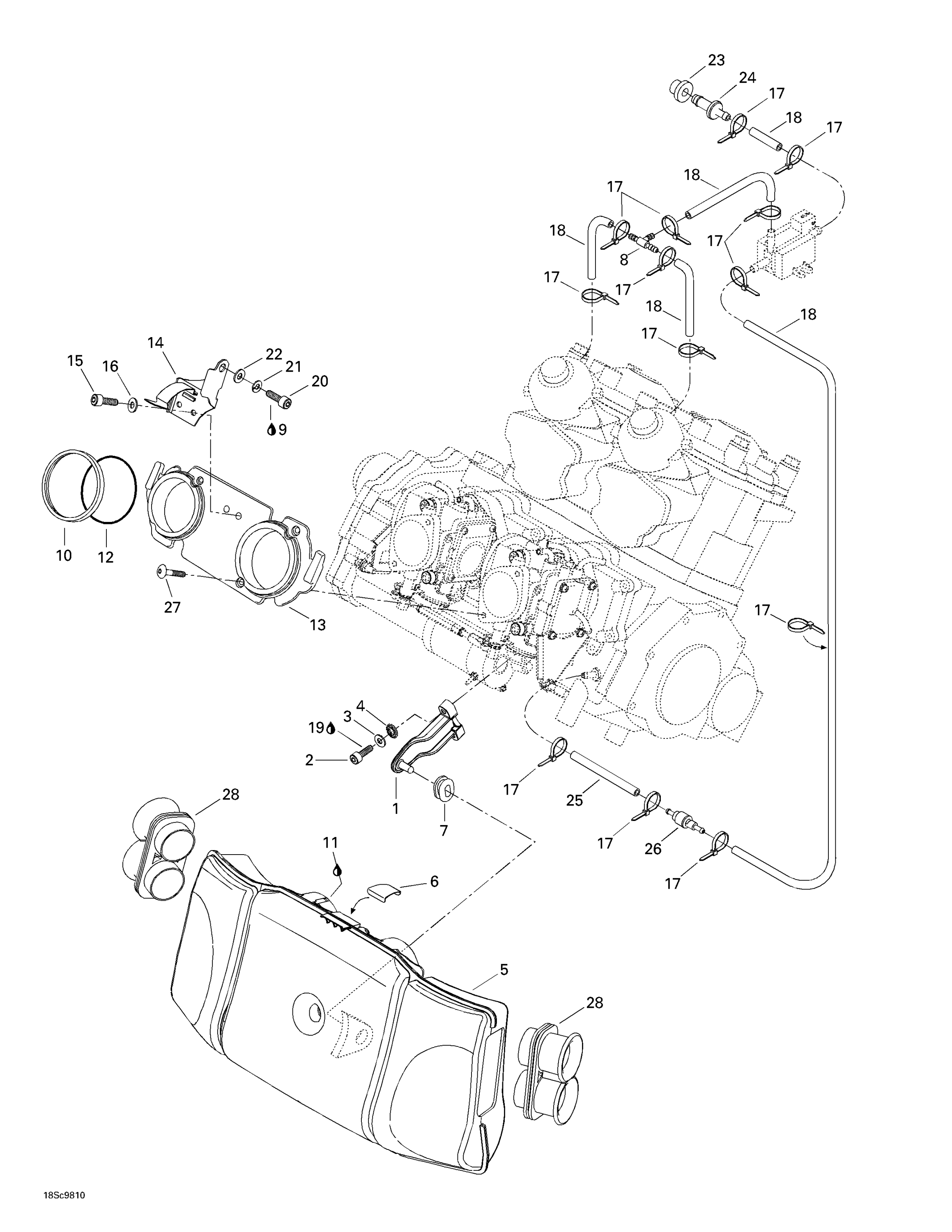 Схема узла: Air Intake System