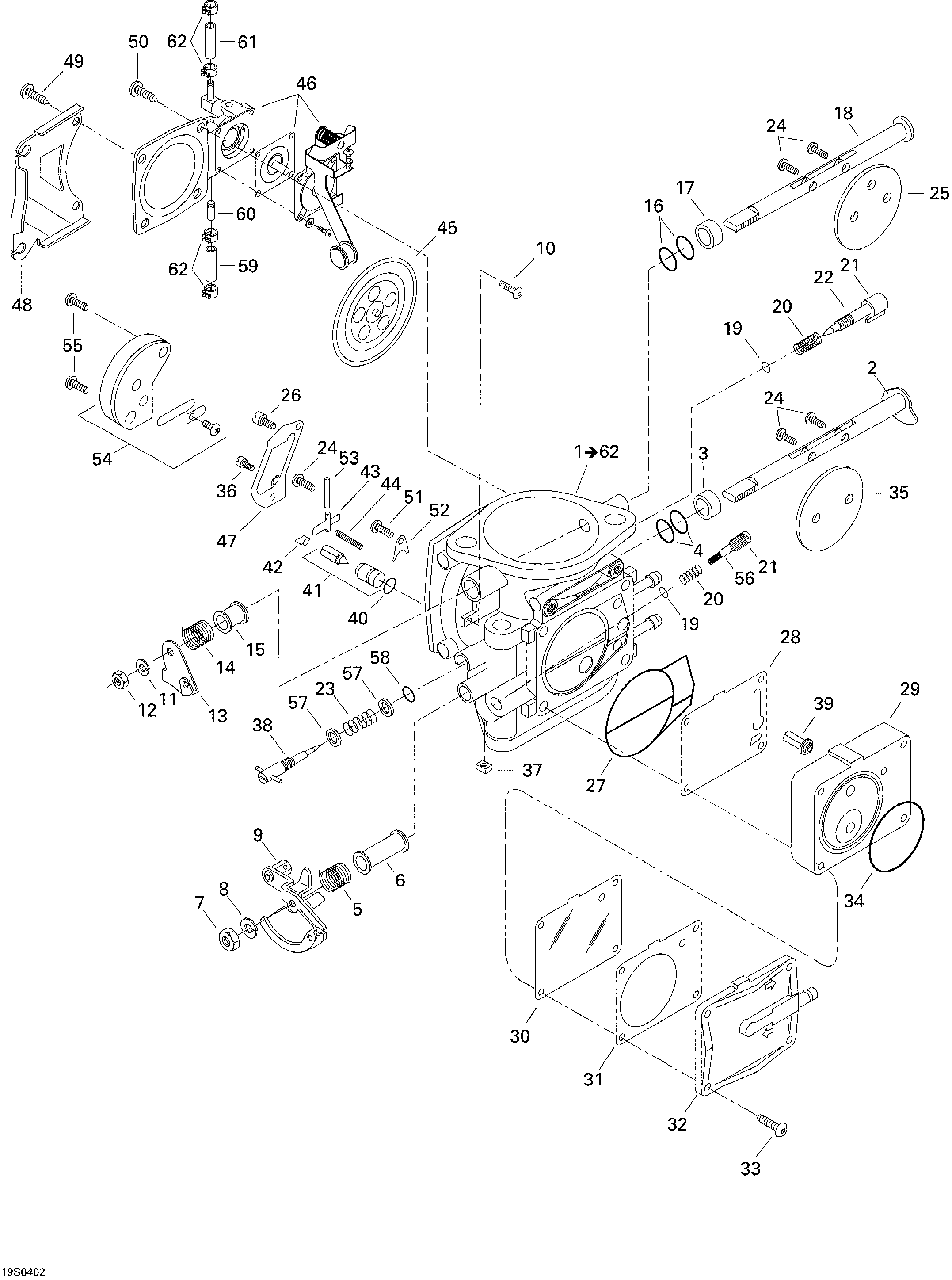 Схема узла: Carburetor