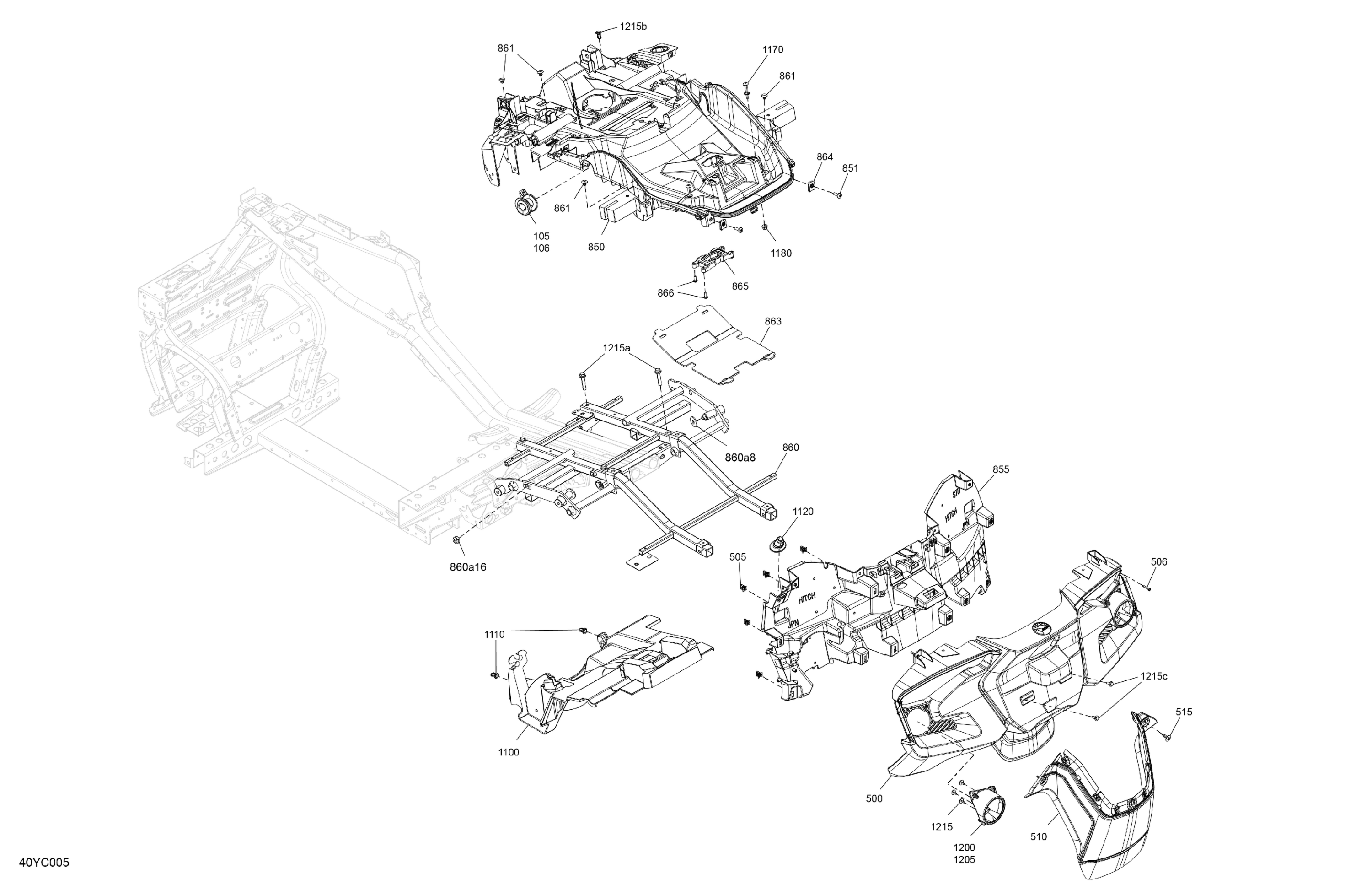 Body - Cargo Structure And Rear Fenders