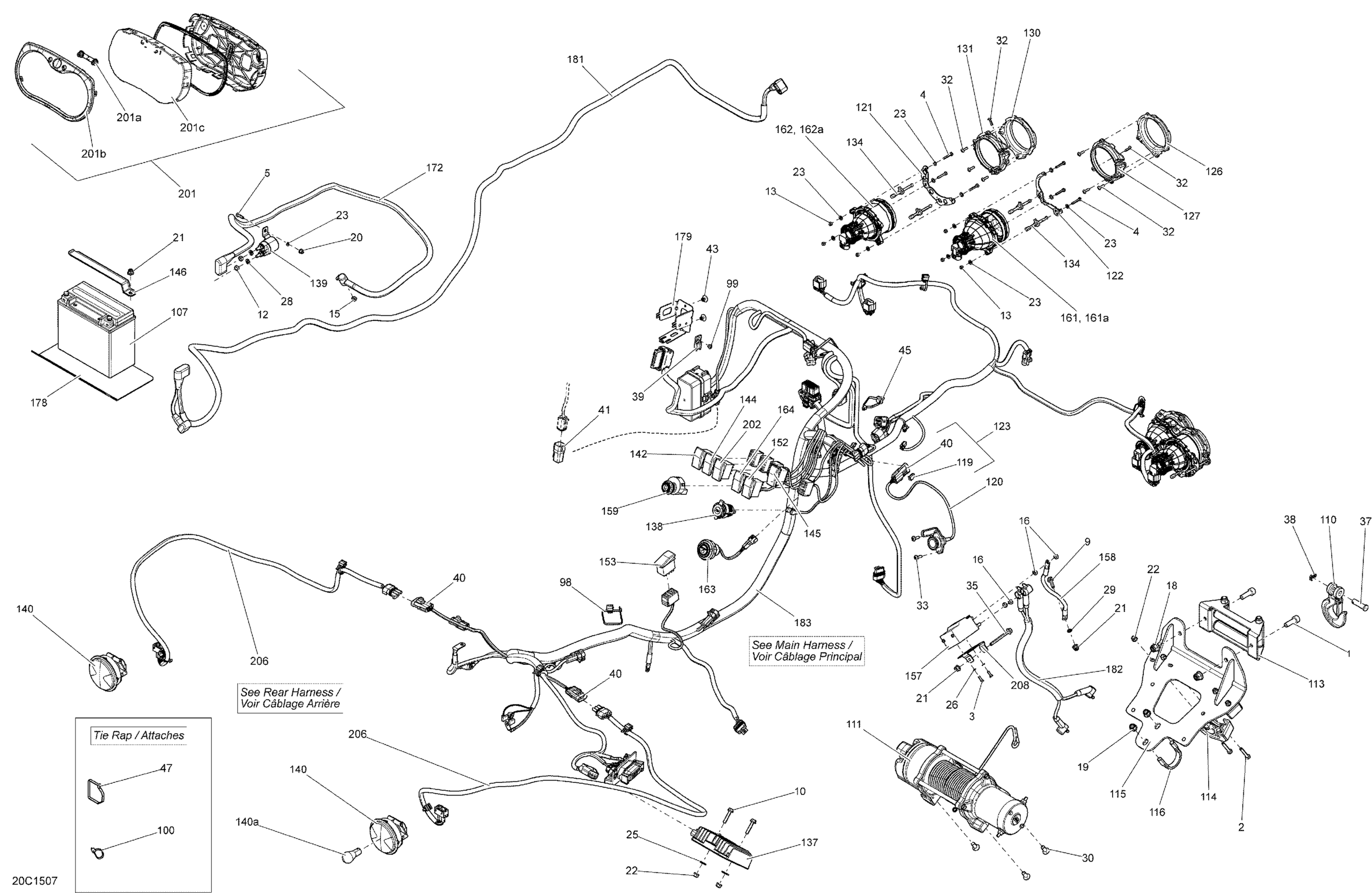 Схема узла: Electrical System _20C1507