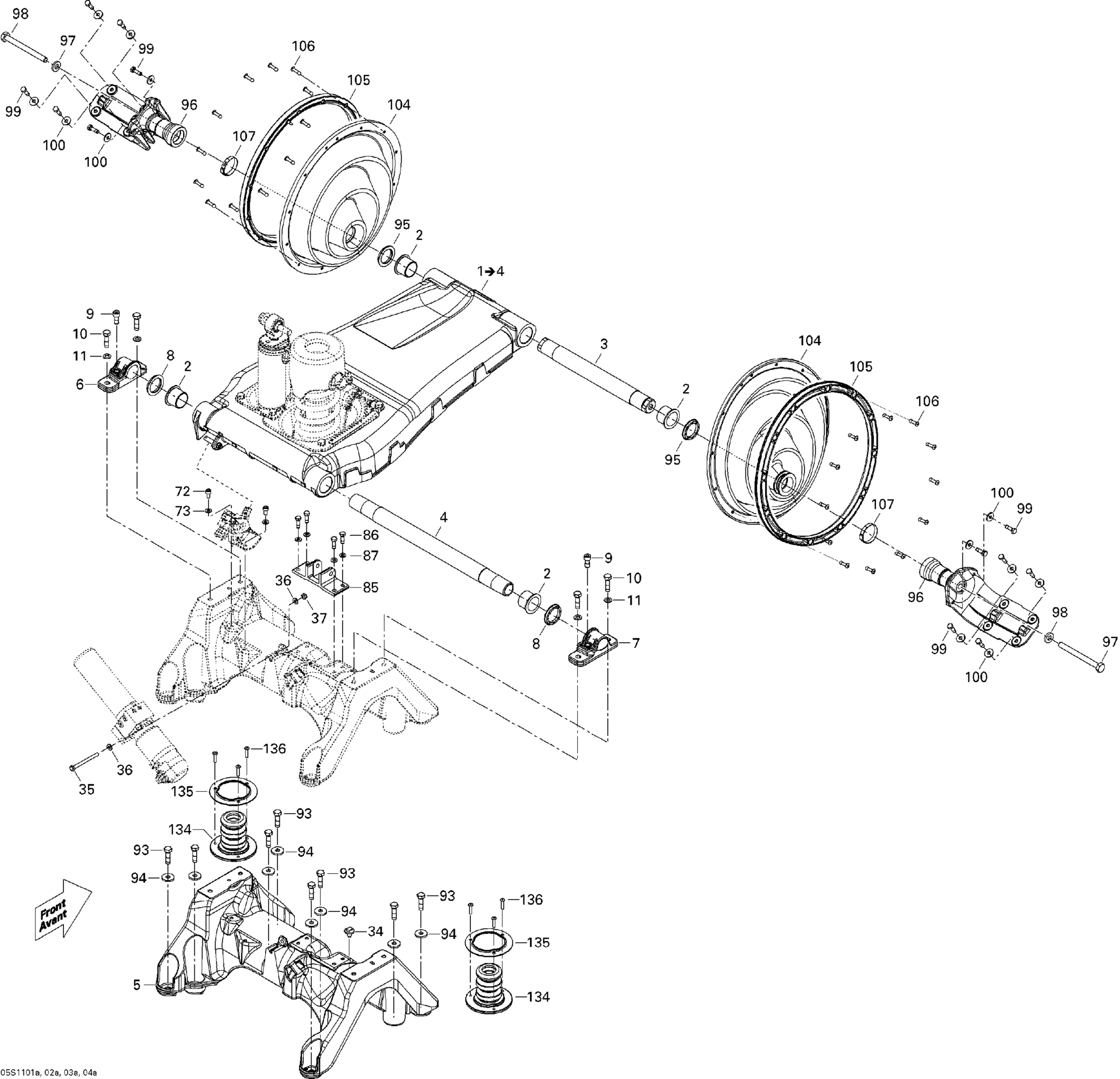 Схема узла: Seat Suspension 1