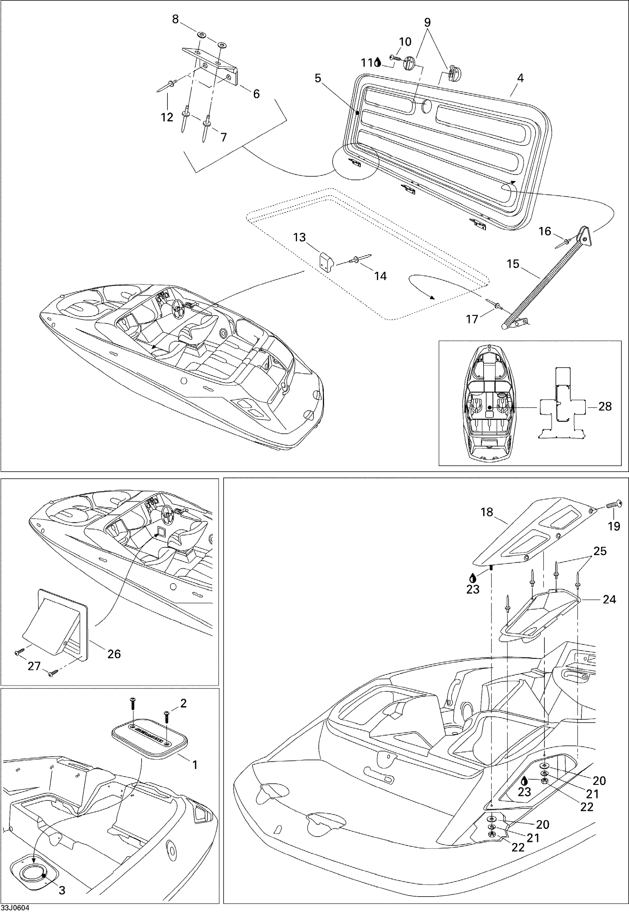 Central Cover And Accessories