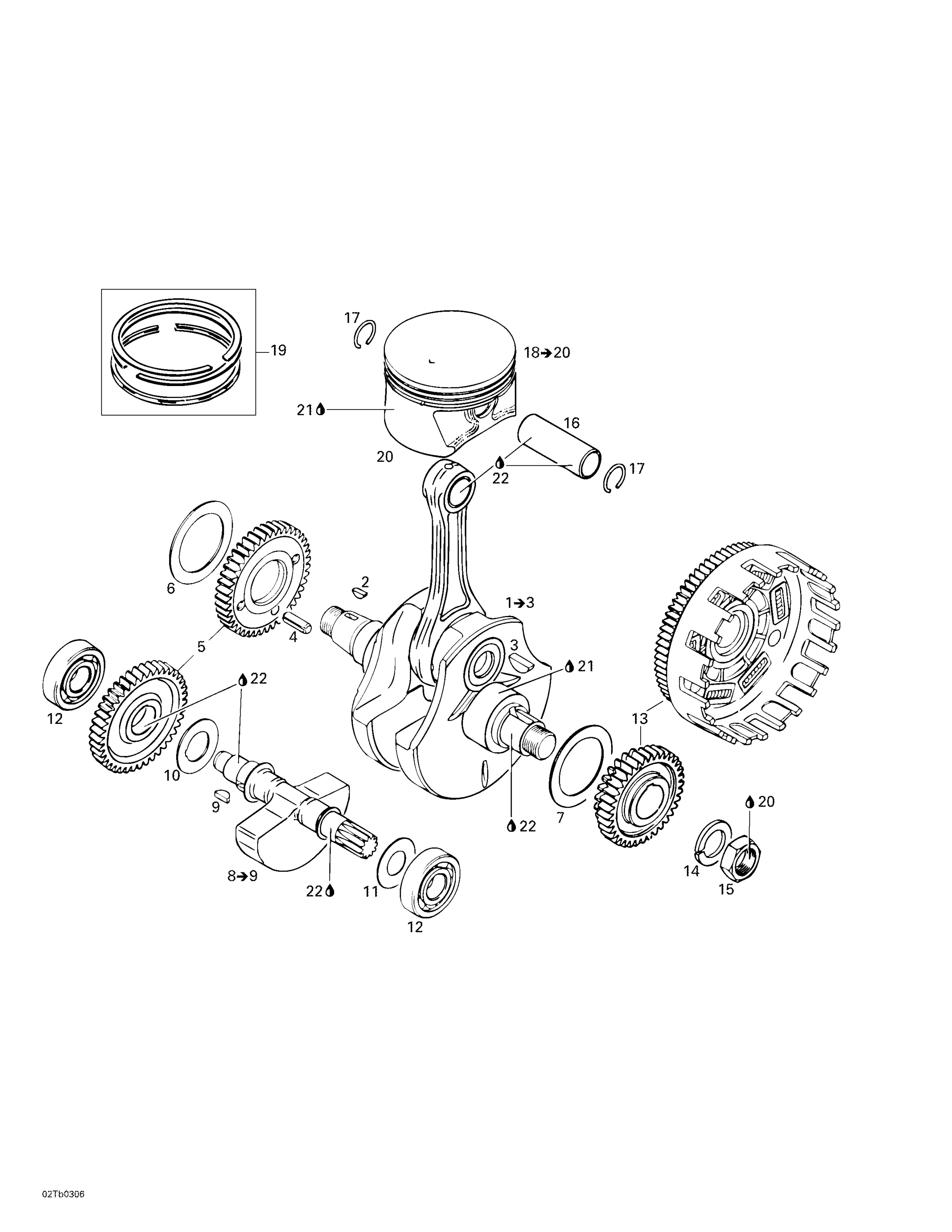 Crankshaft And Pistons