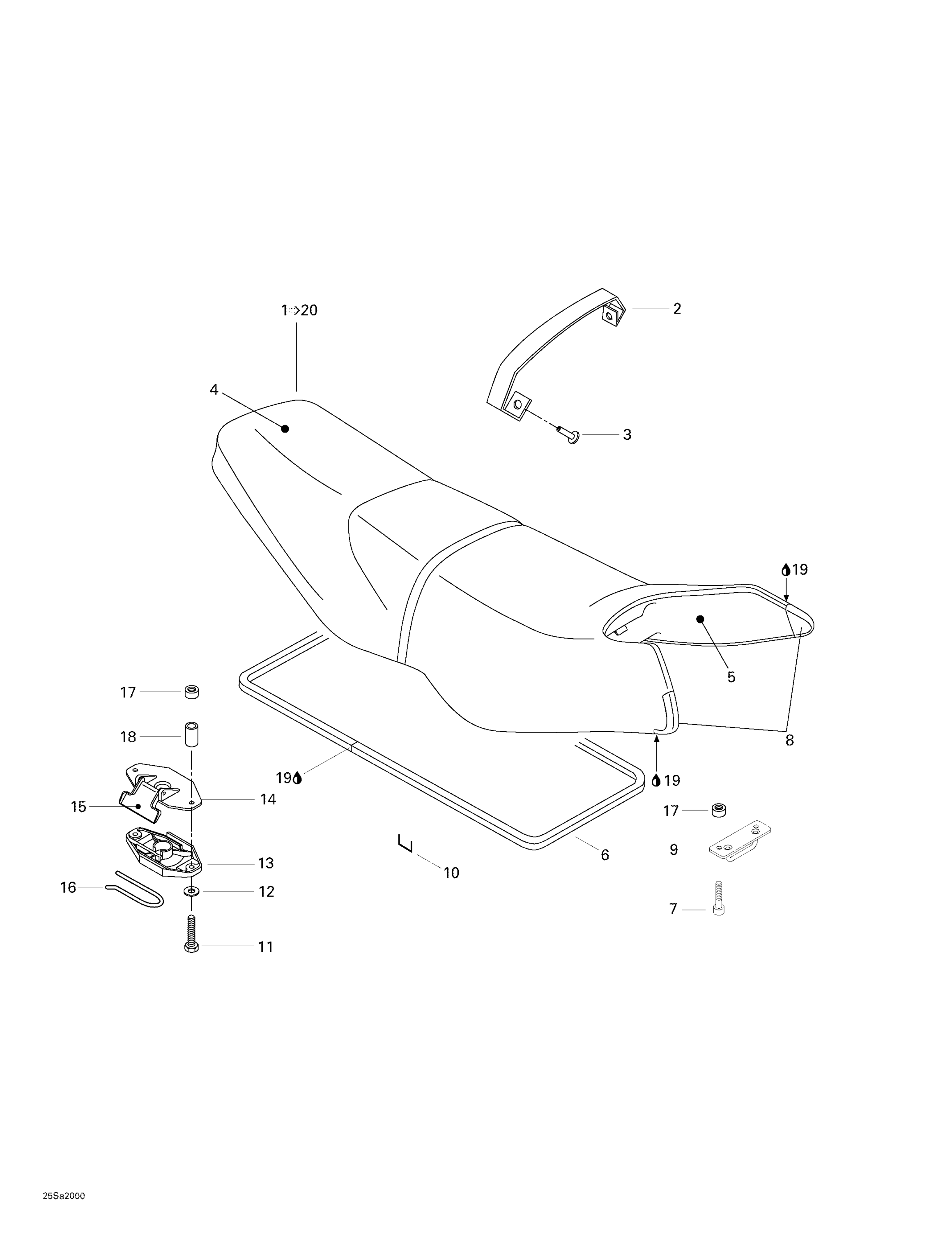Seat And Engine Cover