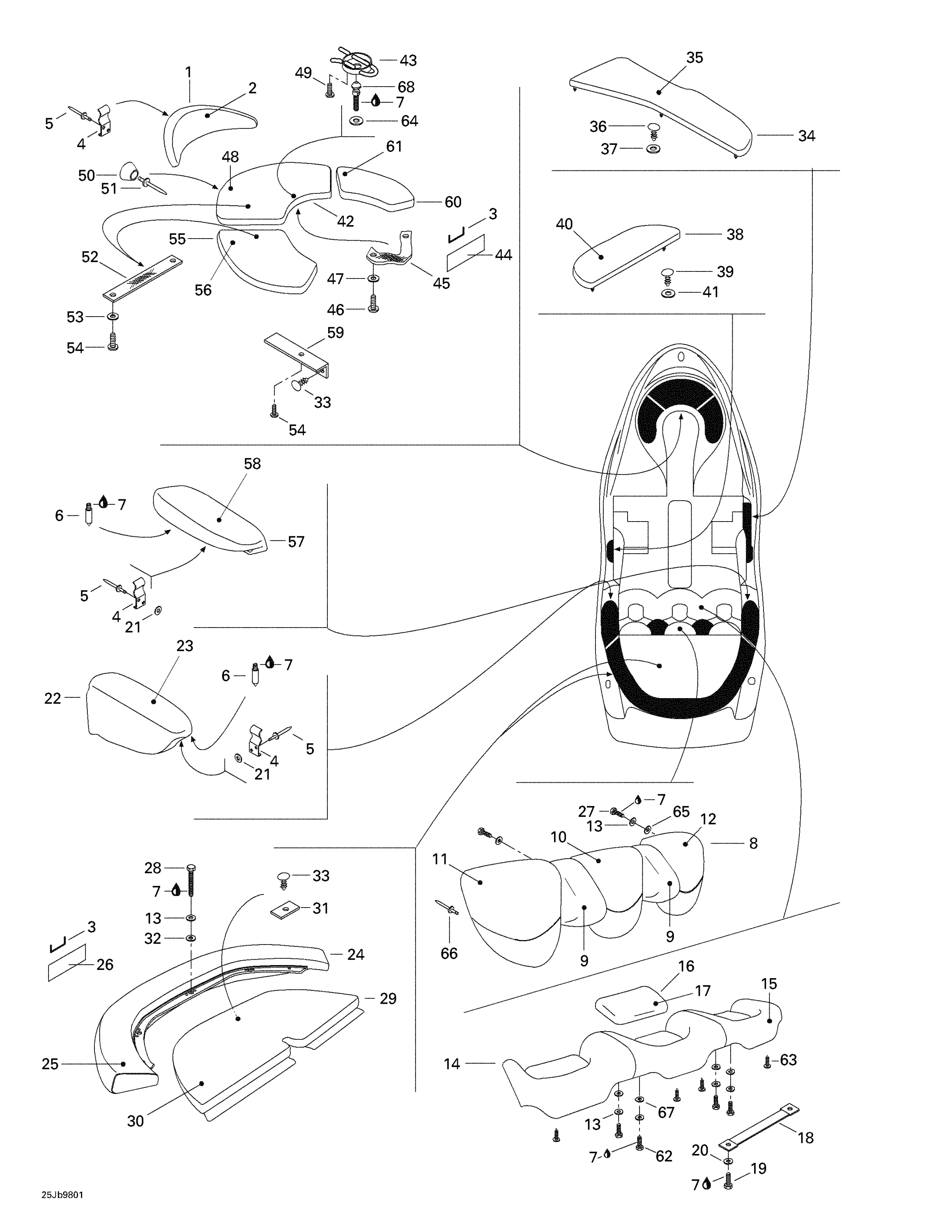 Front / Rear Seat