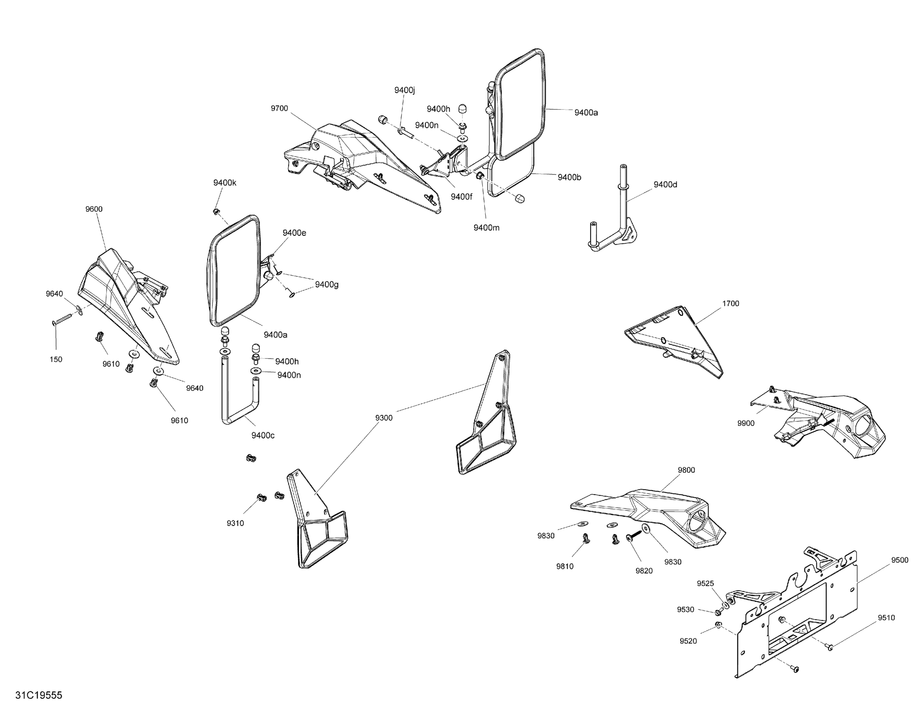 Схема узла: Body - Accessories Parts