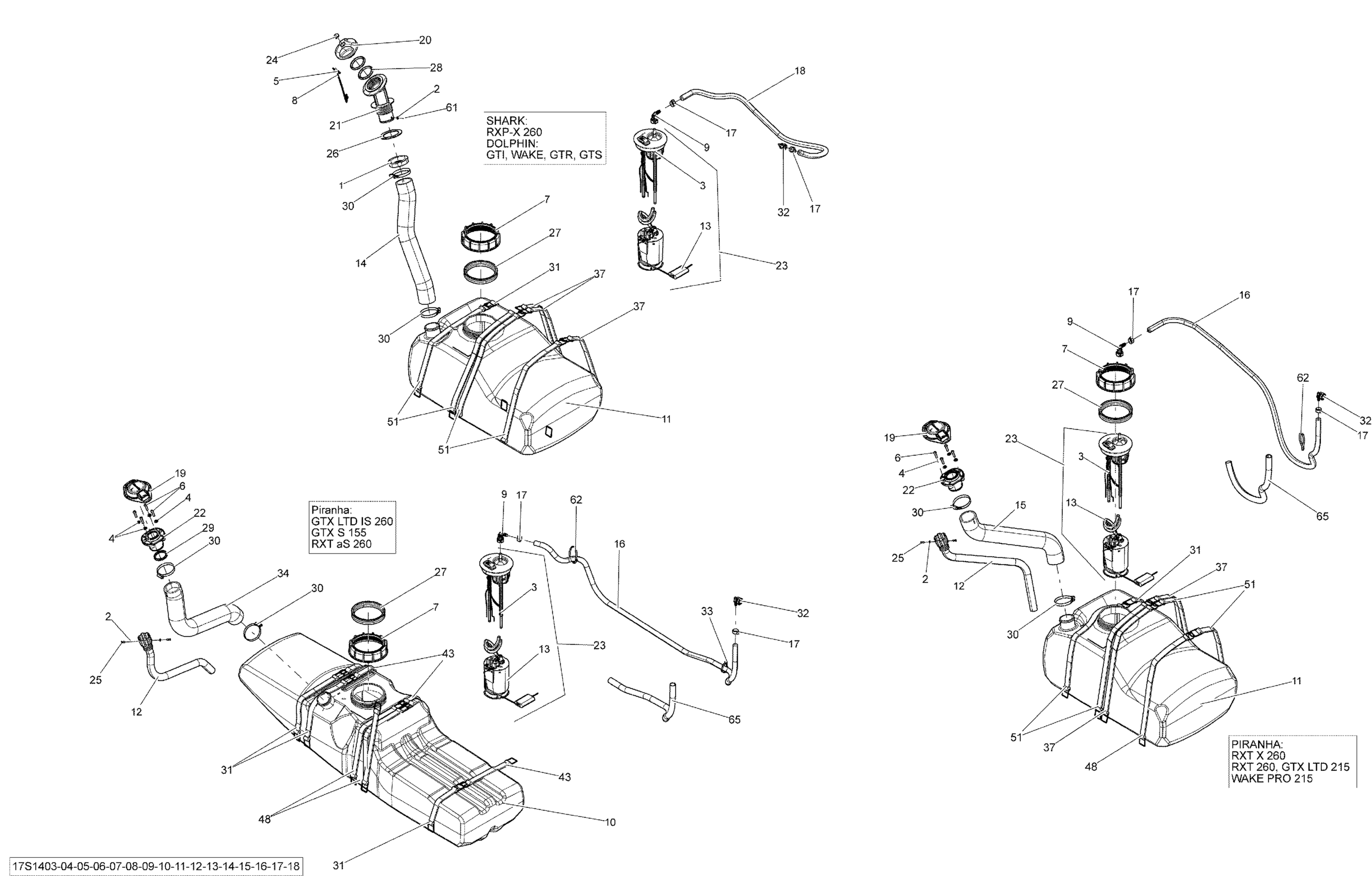 Схема узла: Fuel System _17S1406