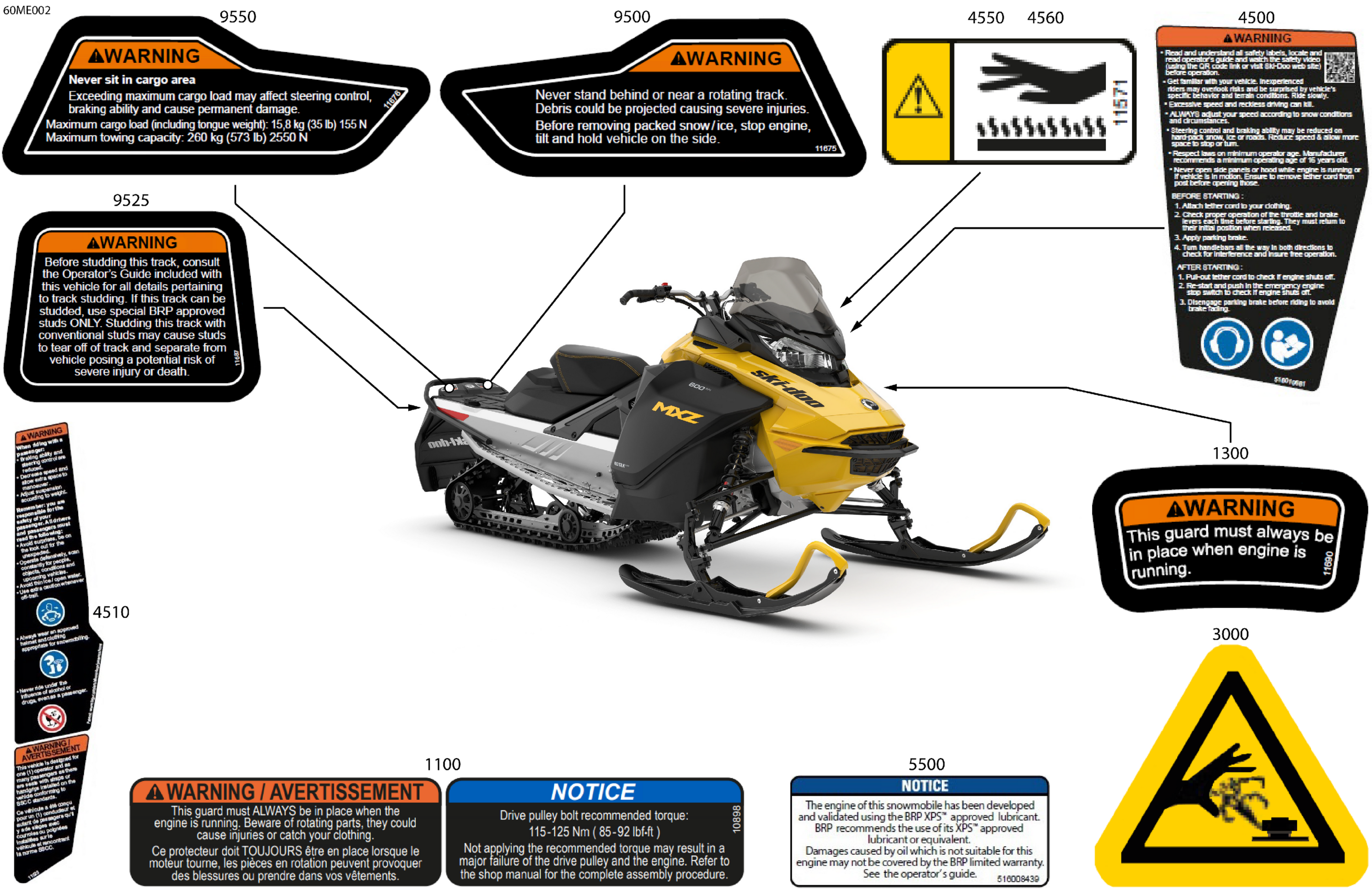 Body - Warning Decals