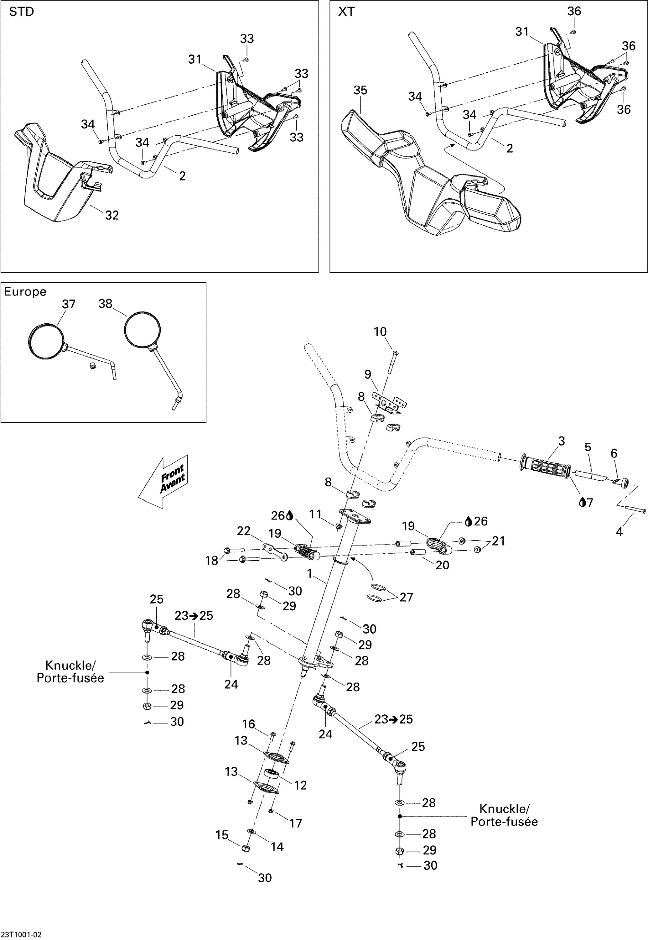 Схема узла: Steering