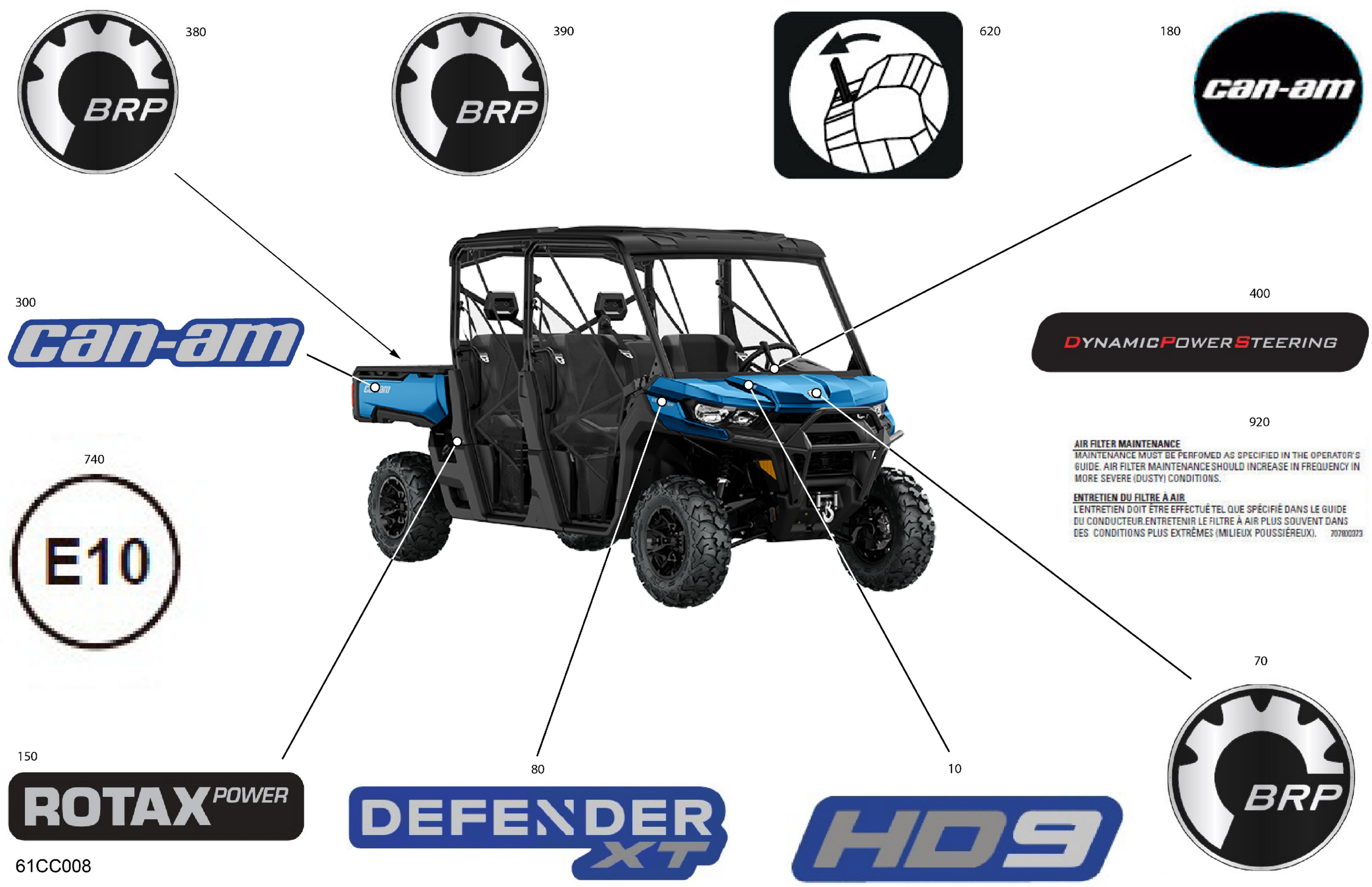 Схема узла: Body - Decals