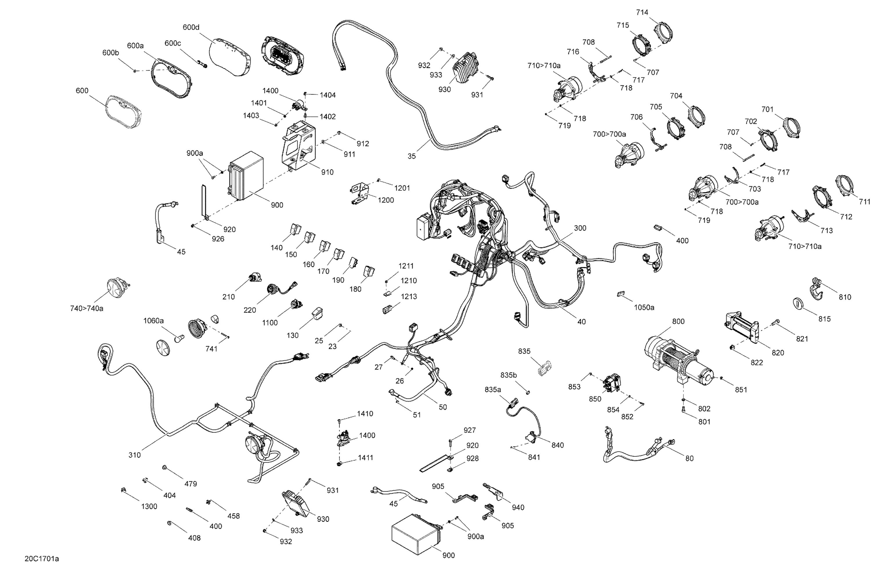 Electrical System - Except Package LTD
