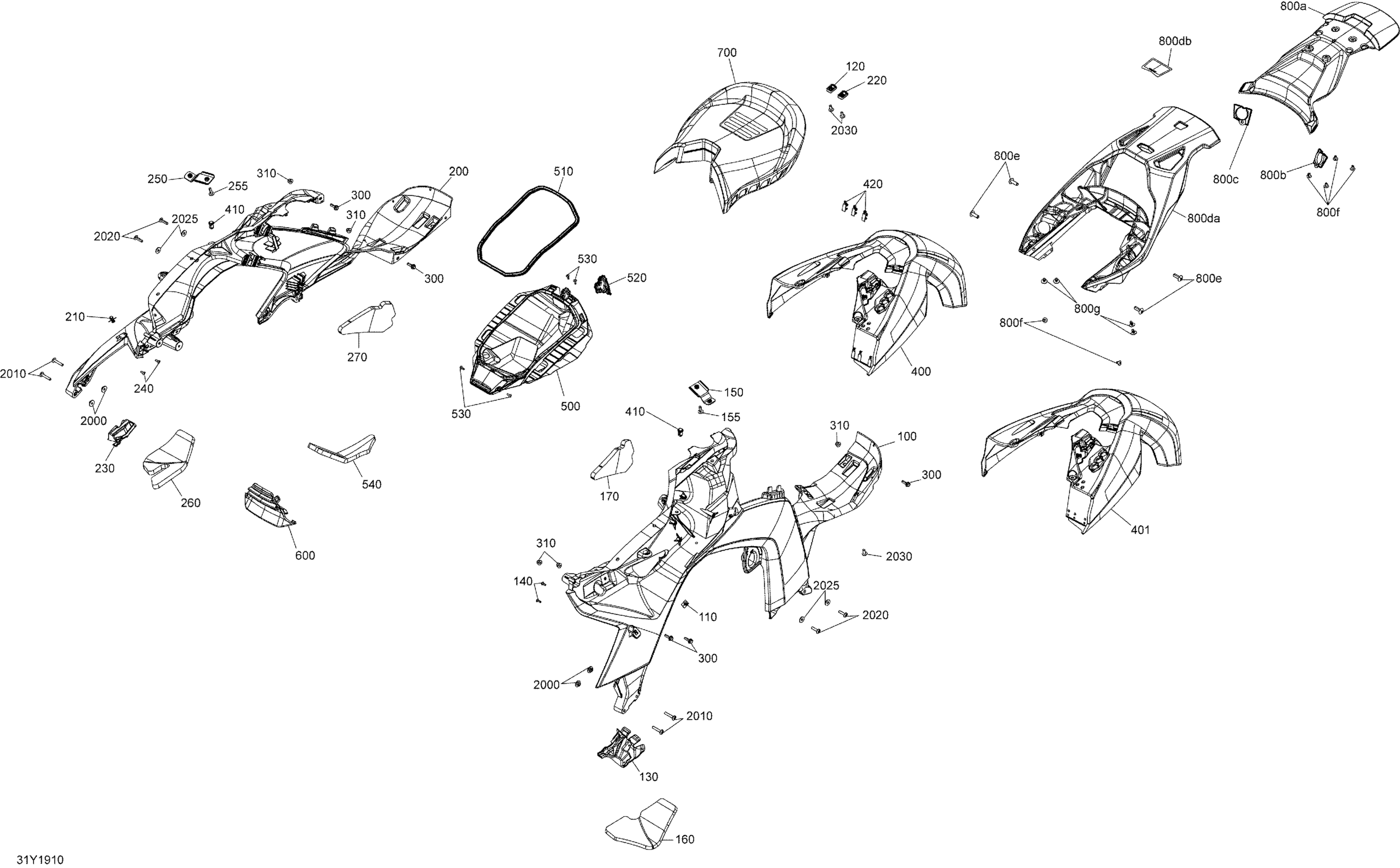 Body - Driver Seat / Upper Body Module